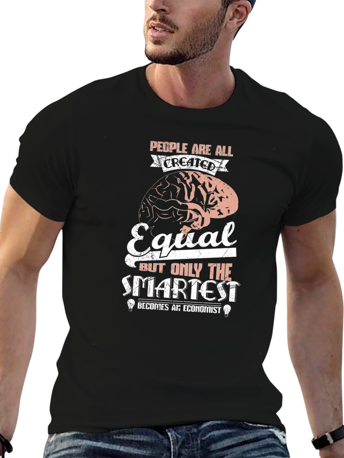 Economist Brain T-Shirt - Smartest People