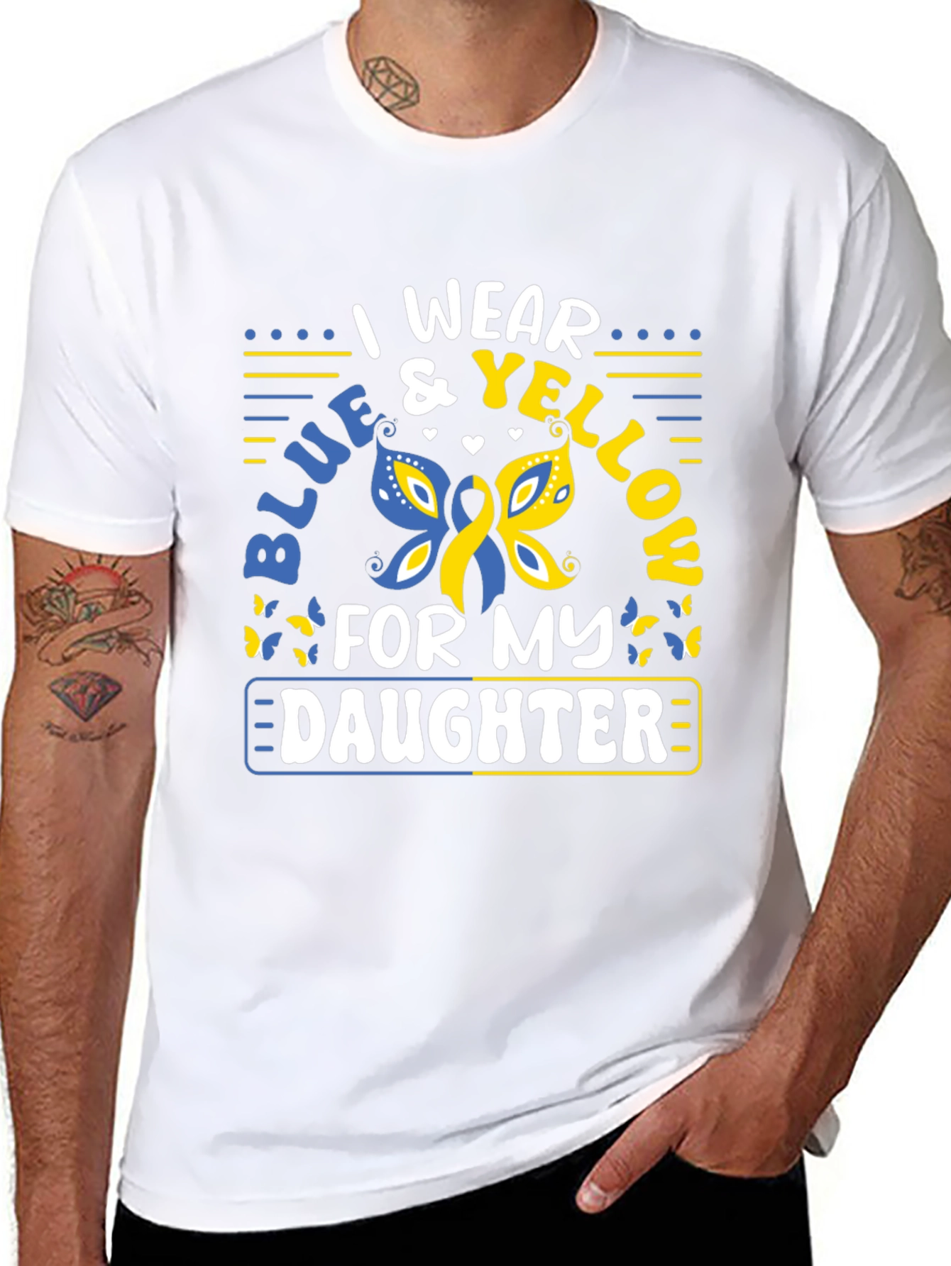 Blue & Yellow Daughter T-Shirt
