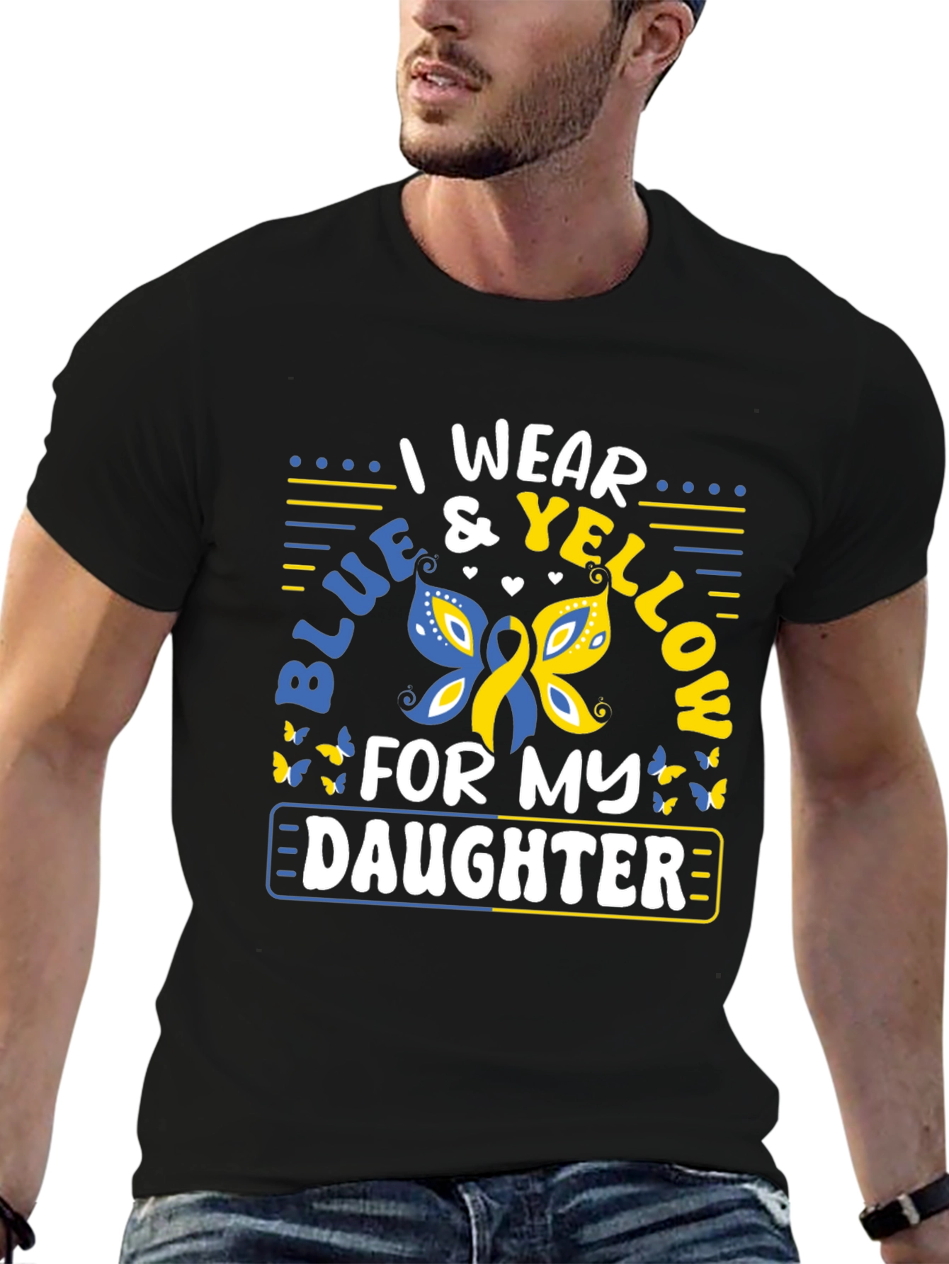 Blue & Yellow Daughter T-Shirt