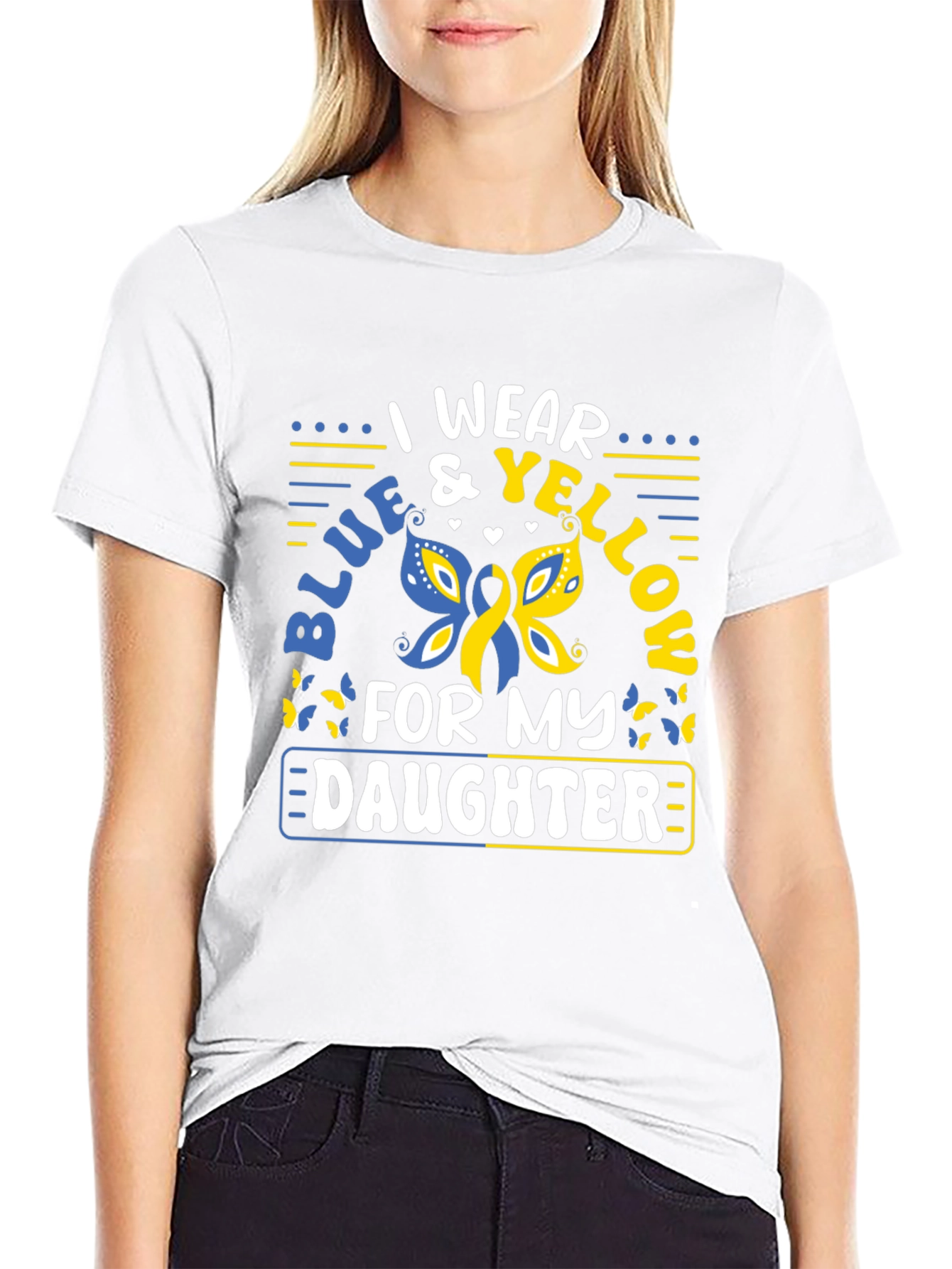 Blue & Yellow Daughter T-Shirt
