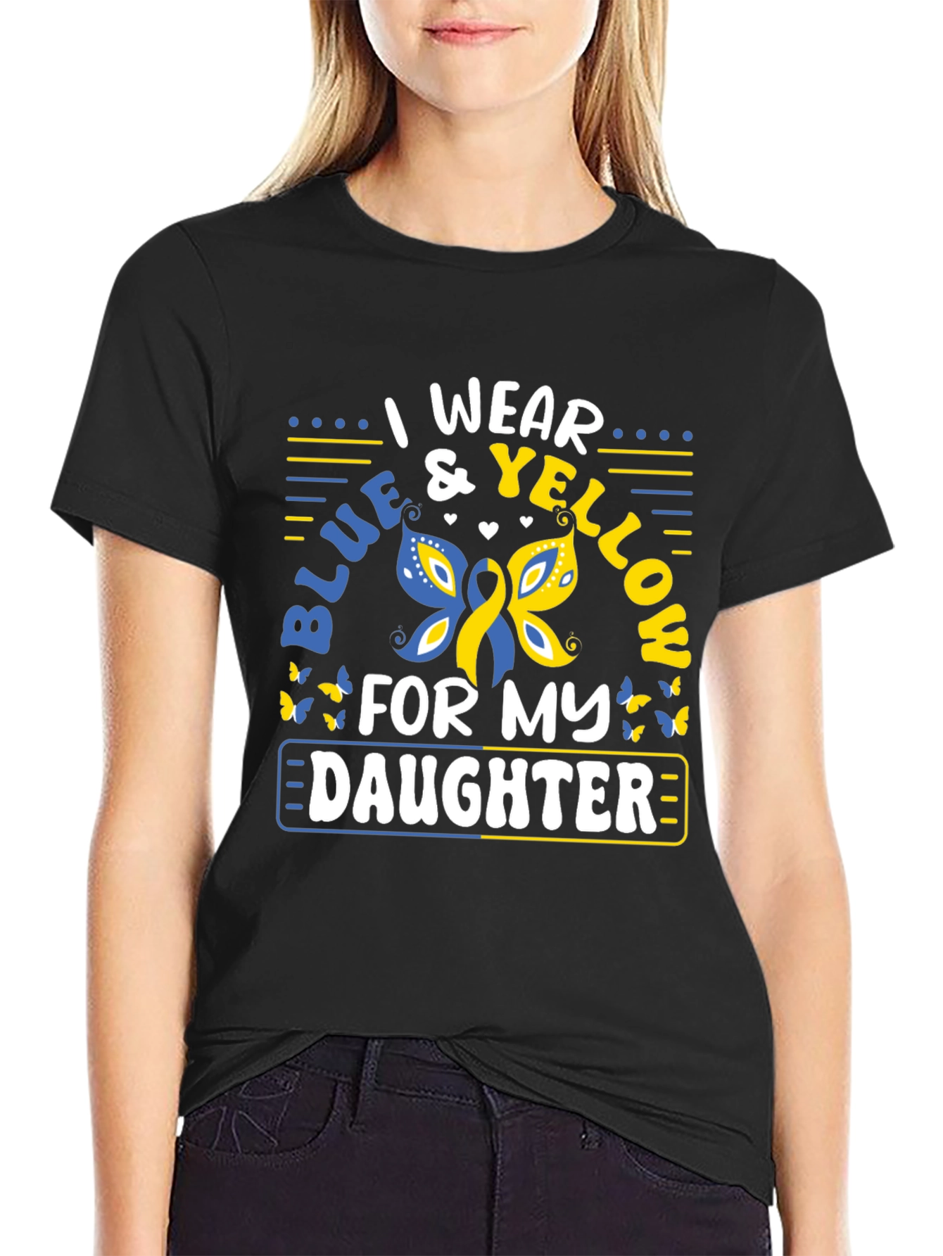 Blue & Yellow Daughter T-Shirt