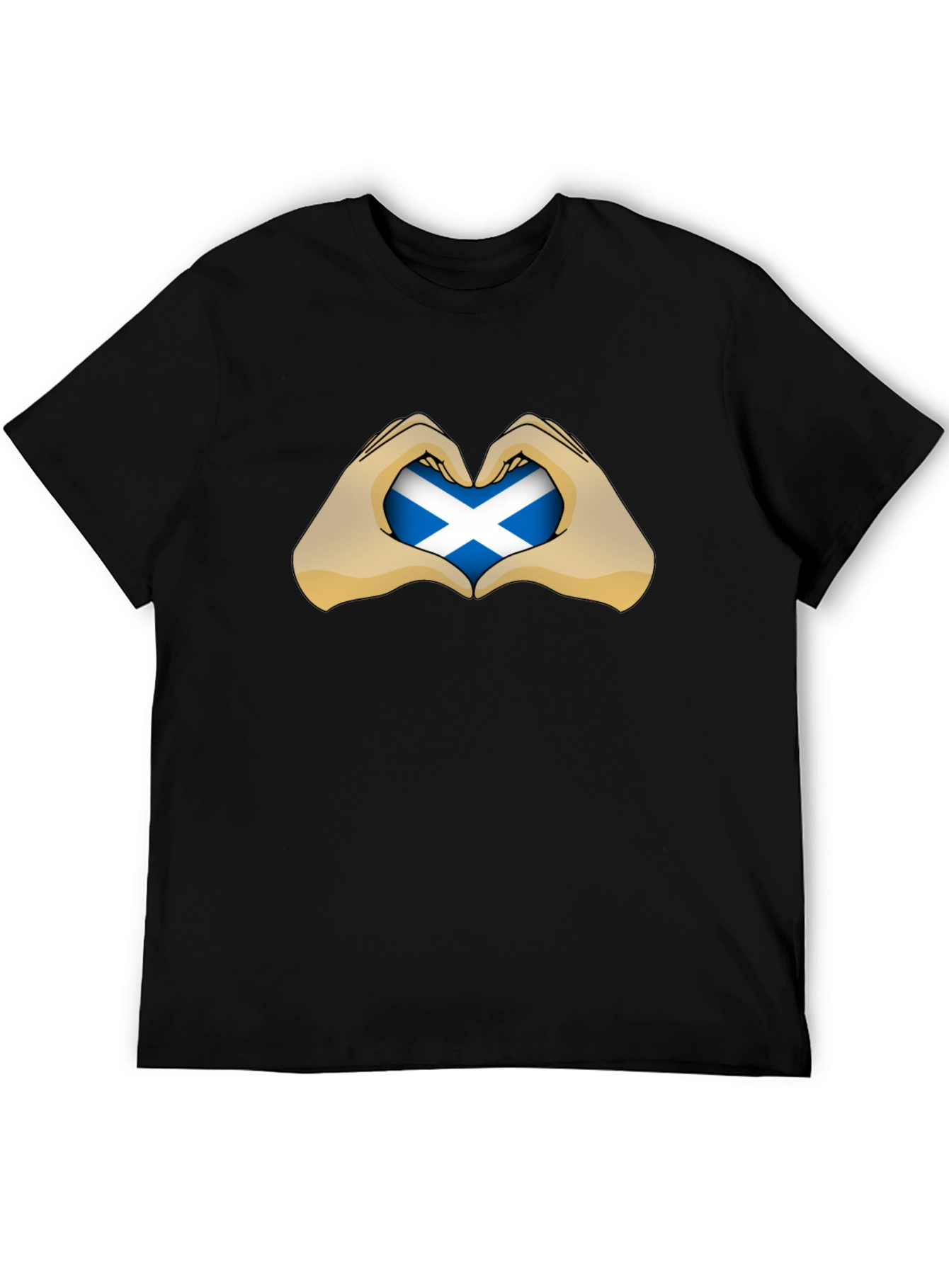 Scotland Love Heart Flag T-Shirt