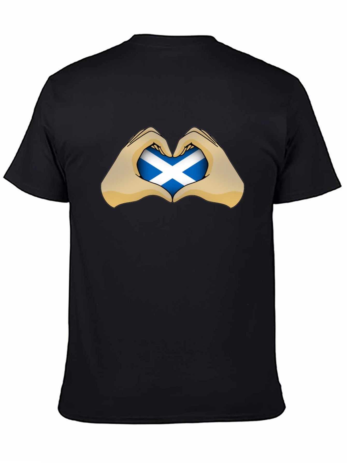 Scotland Love Heart Flag T-Shirt