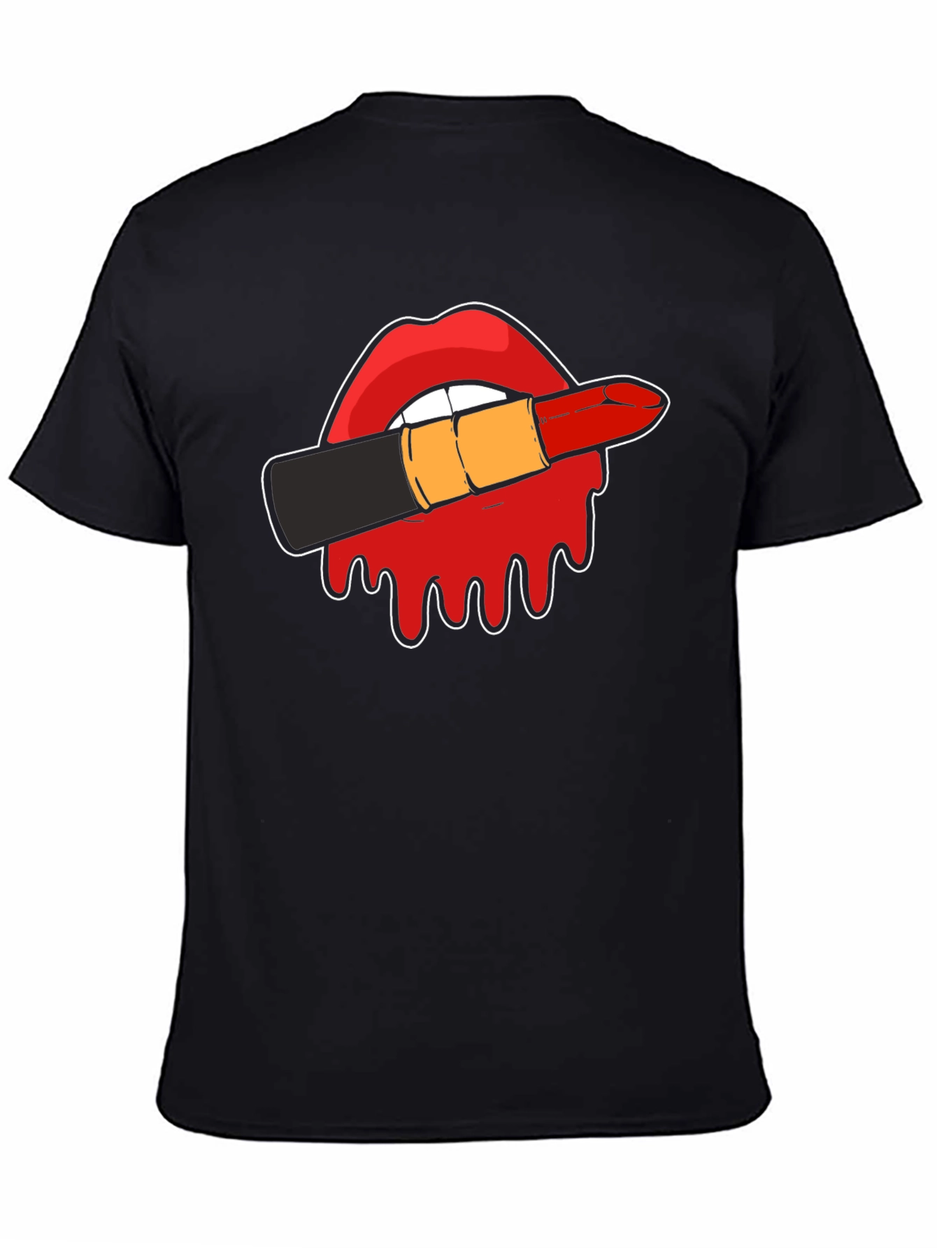 Lipstick Kiss Graphic Tee