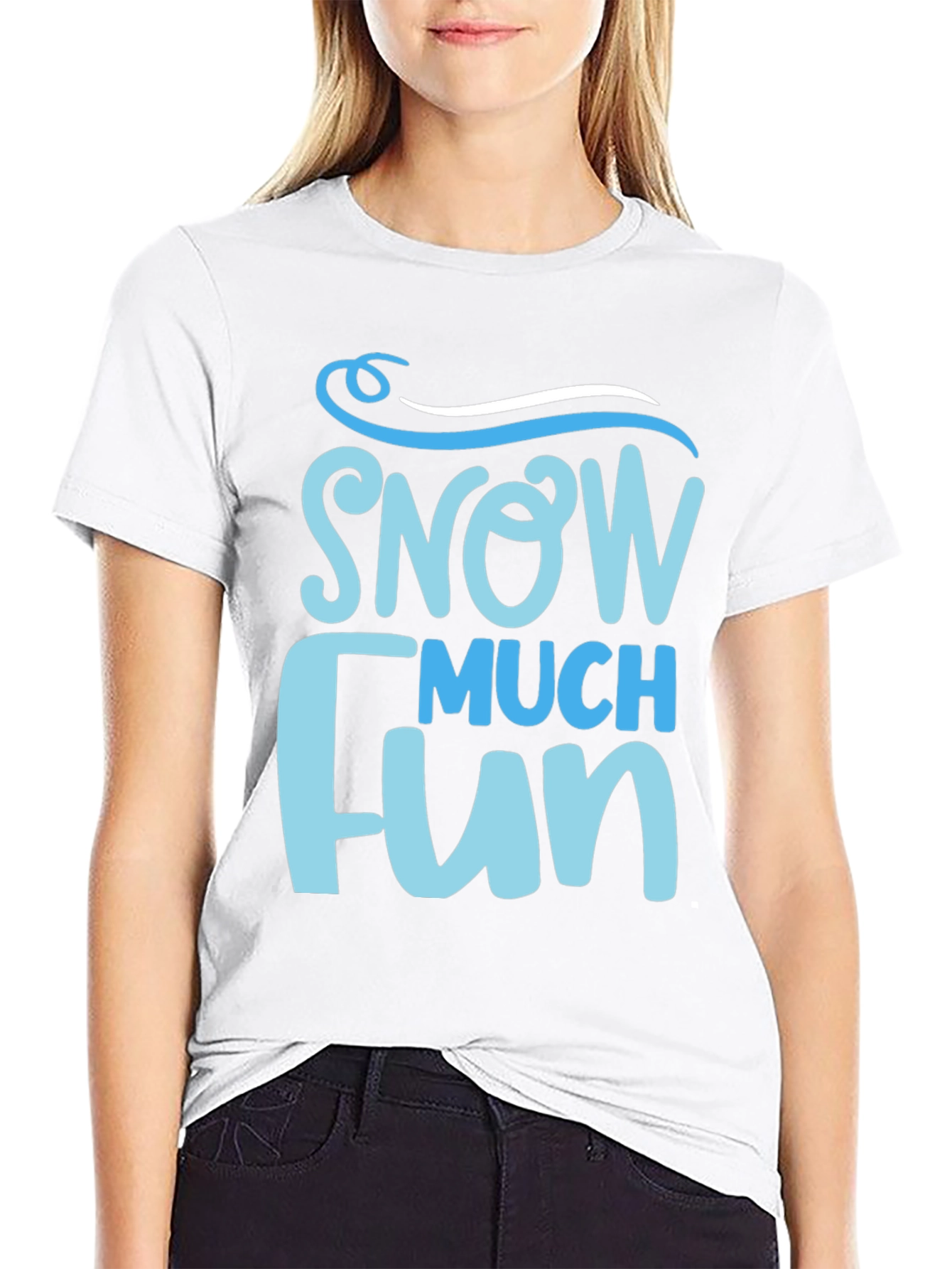 Snow Much Fun Graphic T-Shirt