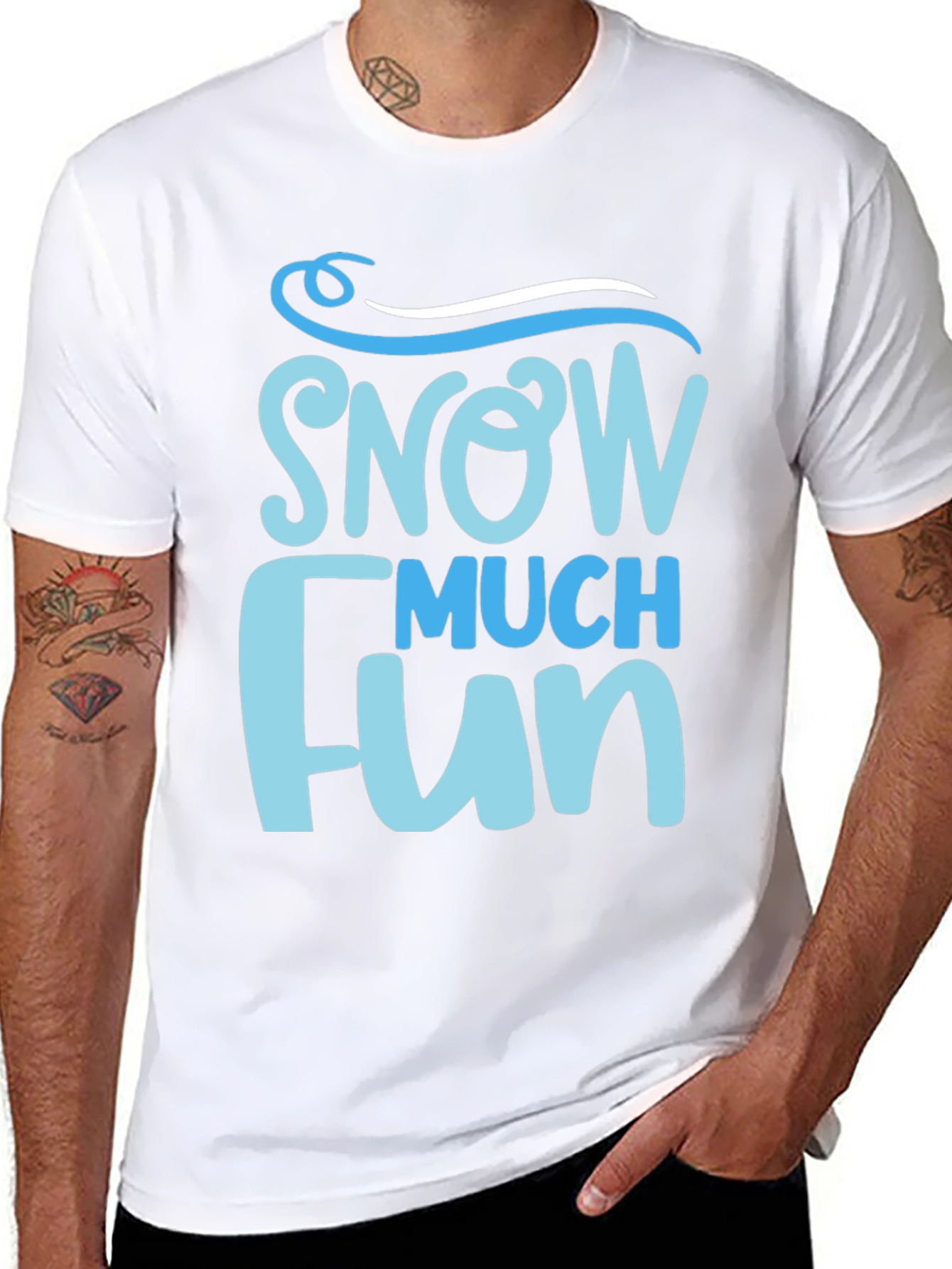Snow Much Fun Graphic T-Shirt