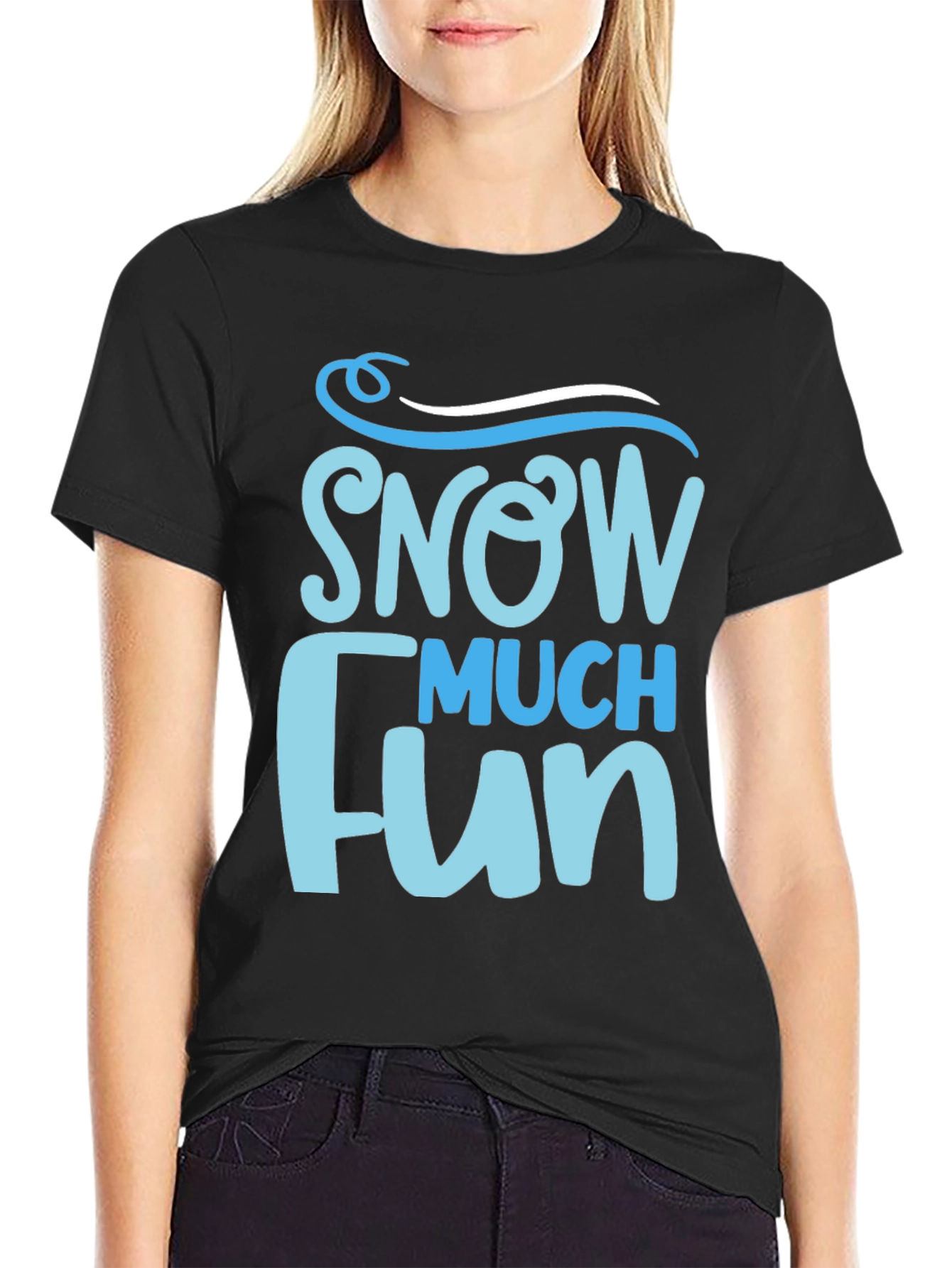Snow Much Fun Graphic T-Shirt