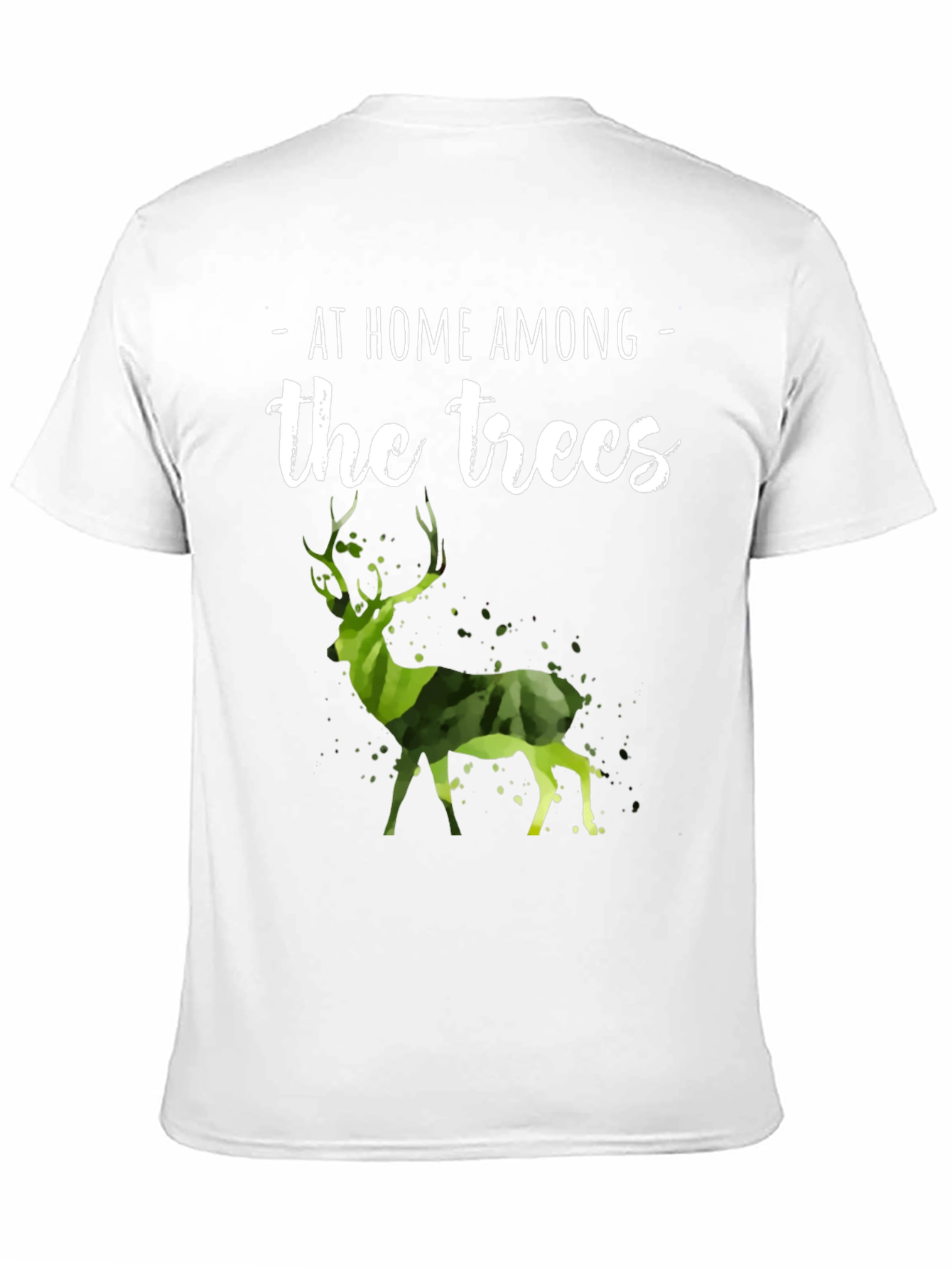 At Home Among the Trees Deer Graphic Tee