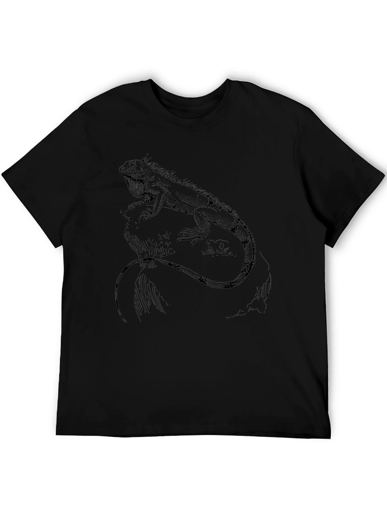 Iguana Graphic Print T-Shirt