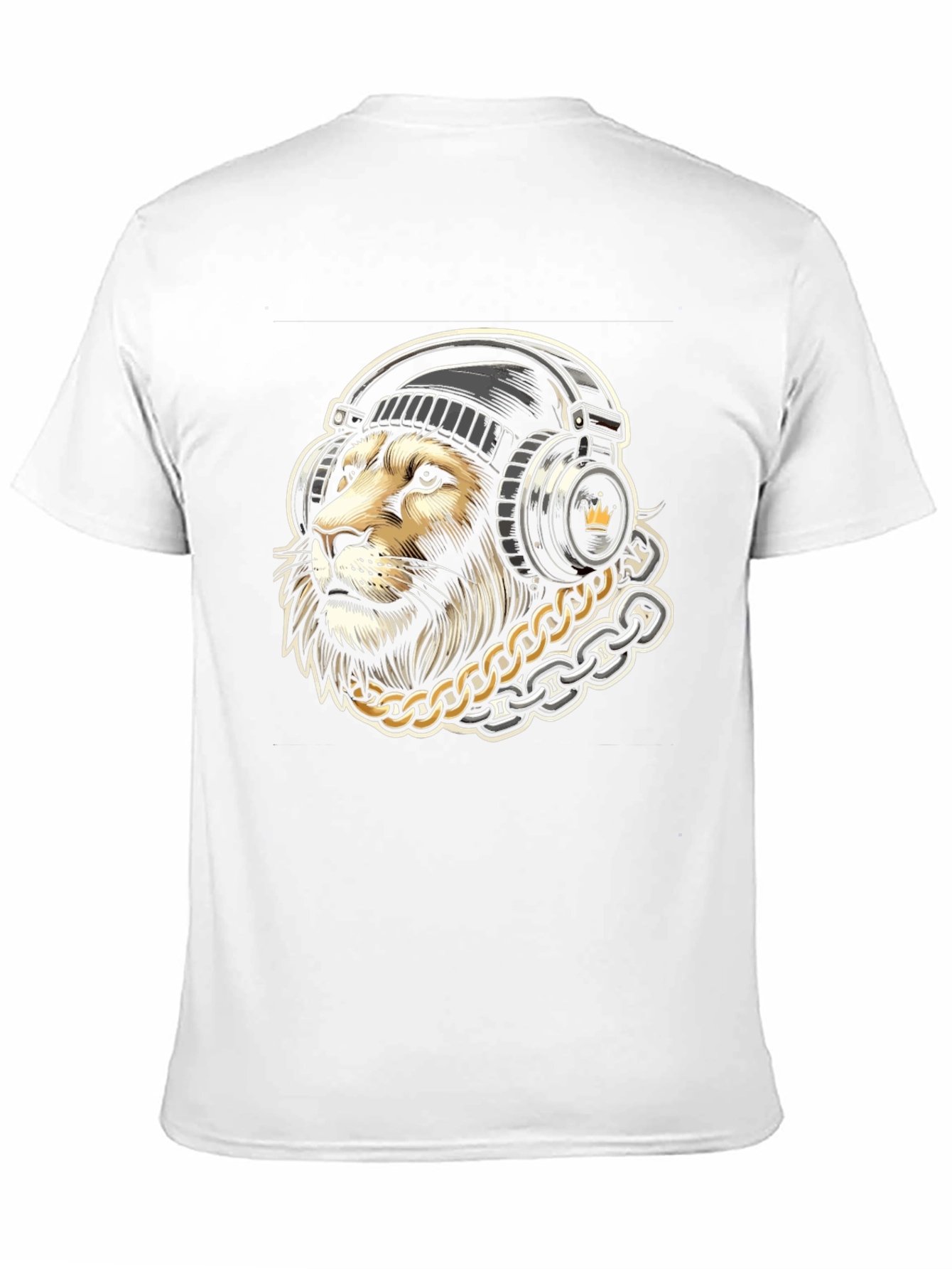 Lion DJ Graphic Tee - Urban Streetwear