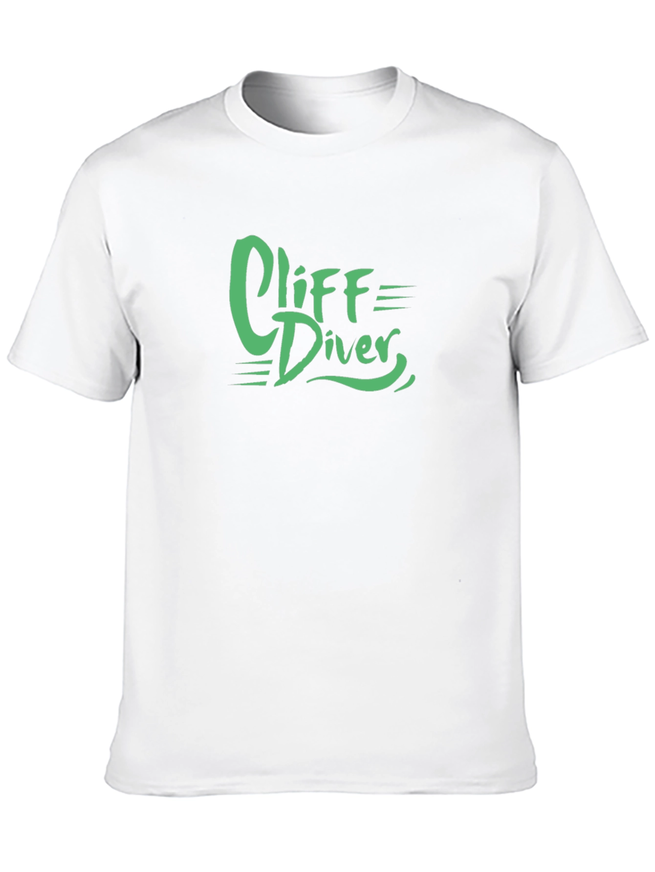 Cliff Diver T-Shirt - Black Graphic Tee