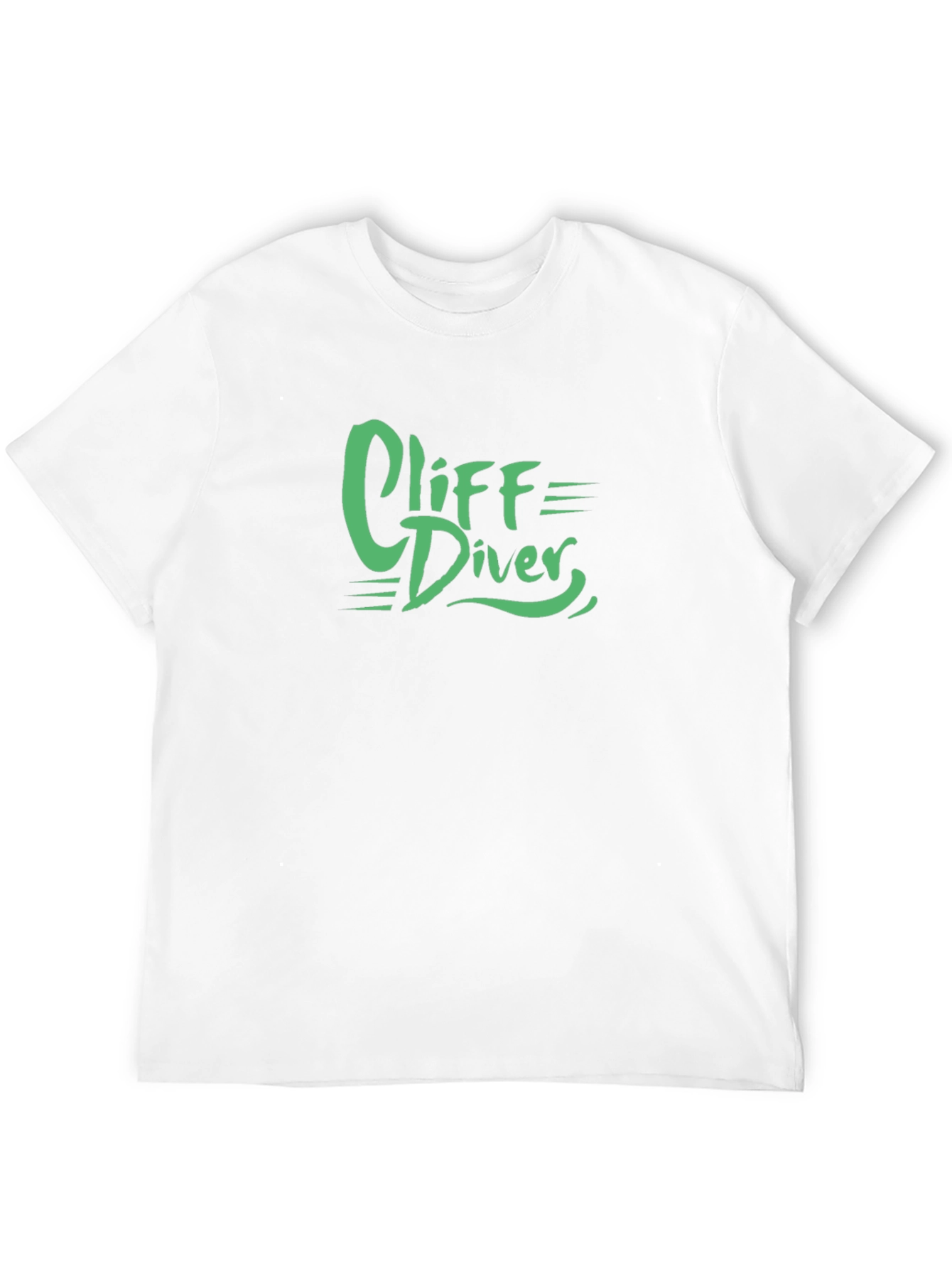 Cliff Diver T-Shirt - Black Graphic Tee