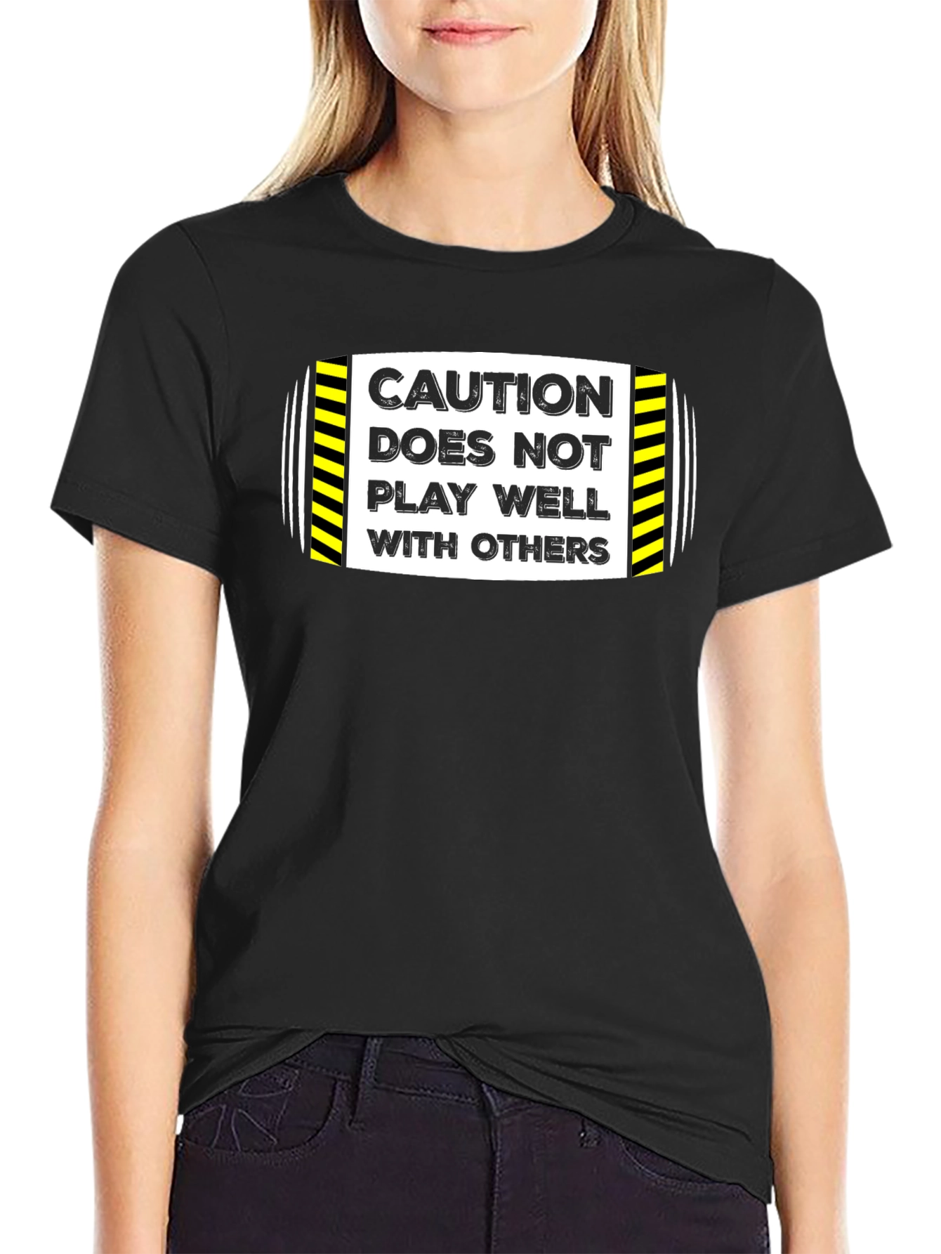 Caution: Doesnt Play Well T-Shirt