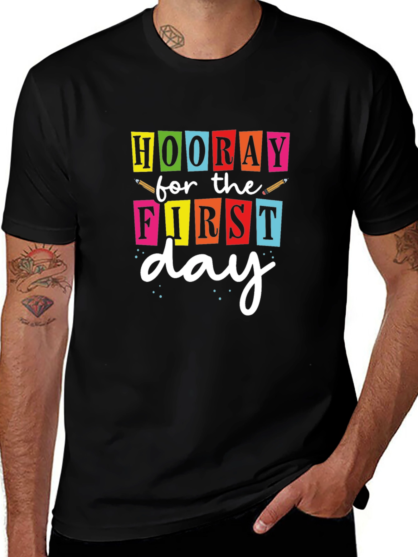 Hooray For The First Day Graphic Tee