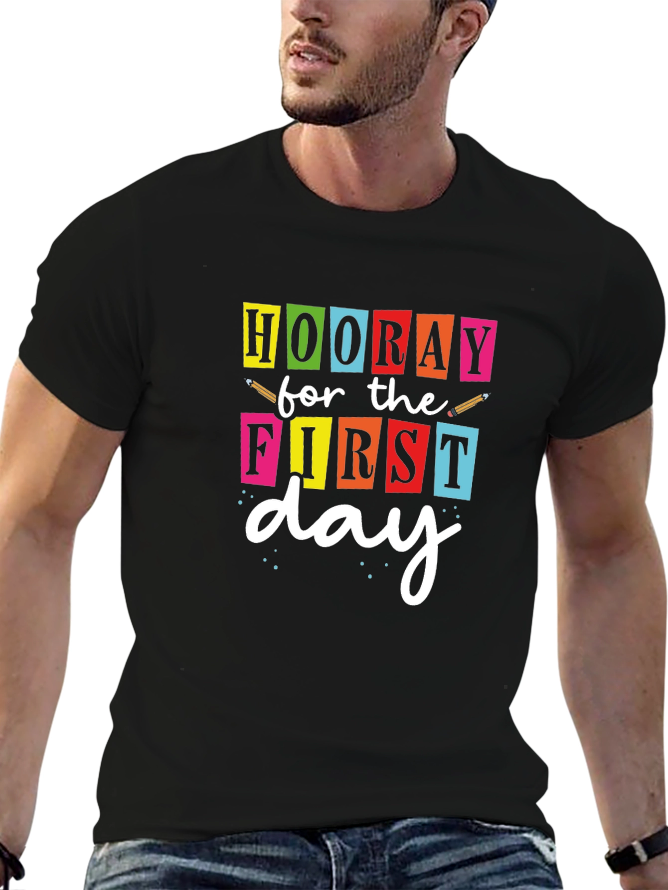 Hooray For The First Day Graphic Tee