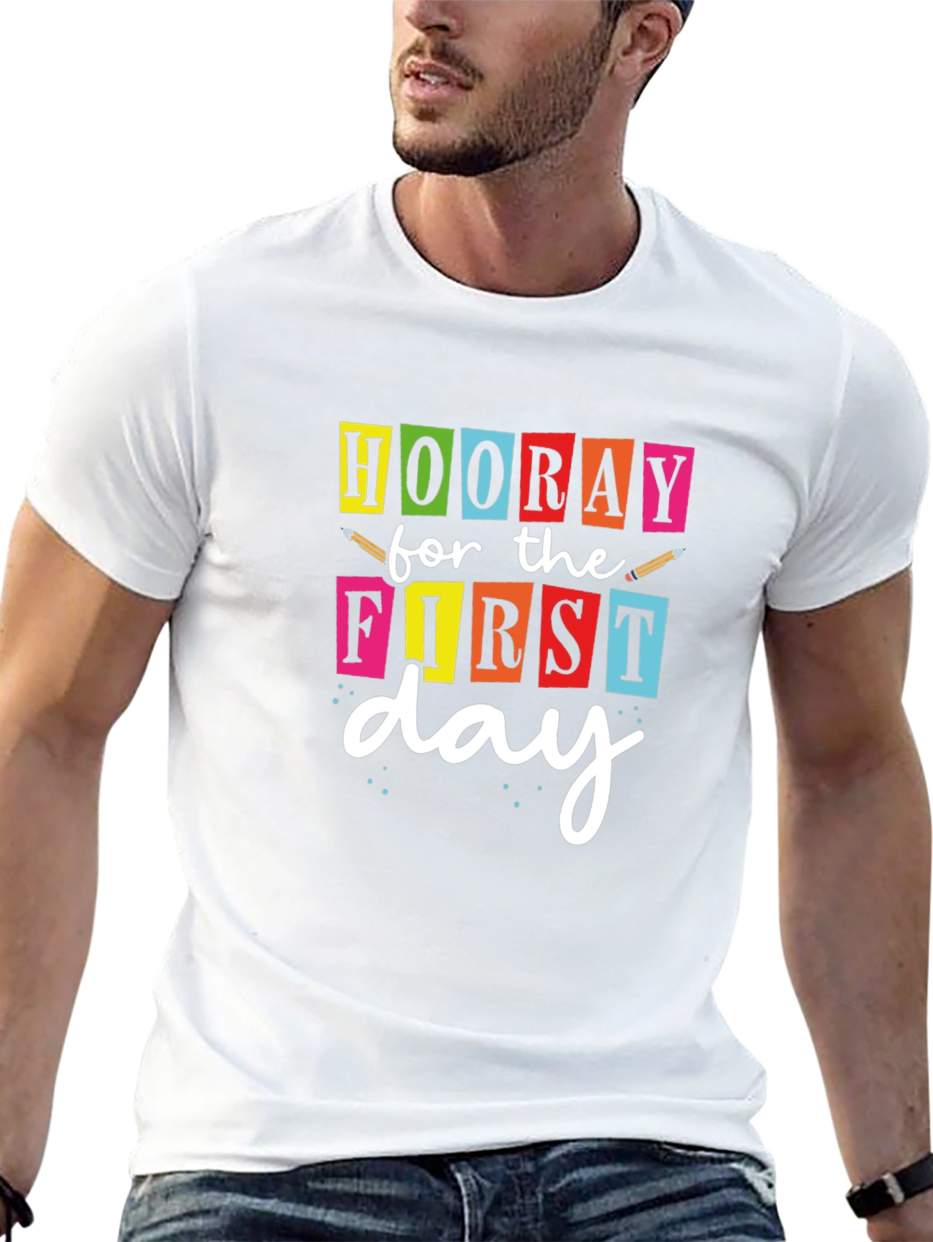 Hooray For The First Day Graphic Tee