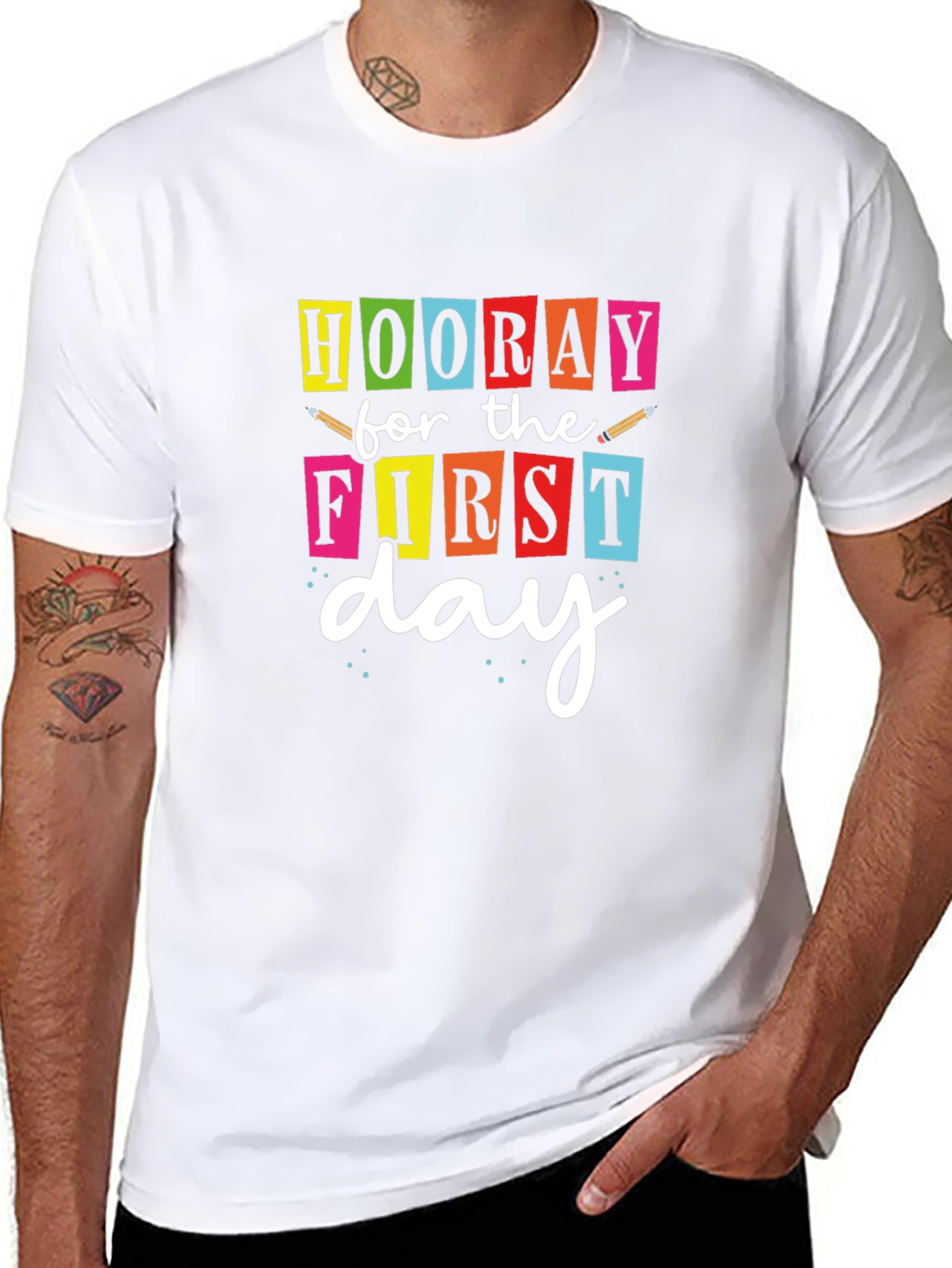 Hooray For The First Day Graphic Tee