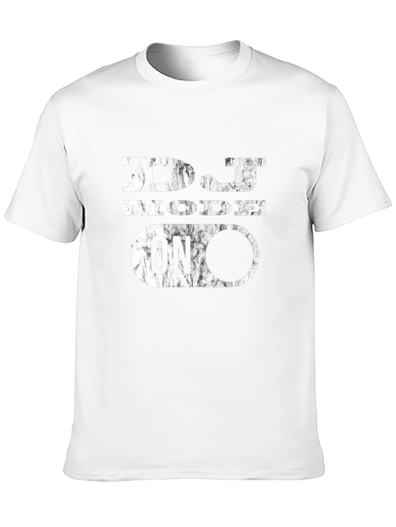DJ Mode On Black T-Shirt - Music Lover Tee