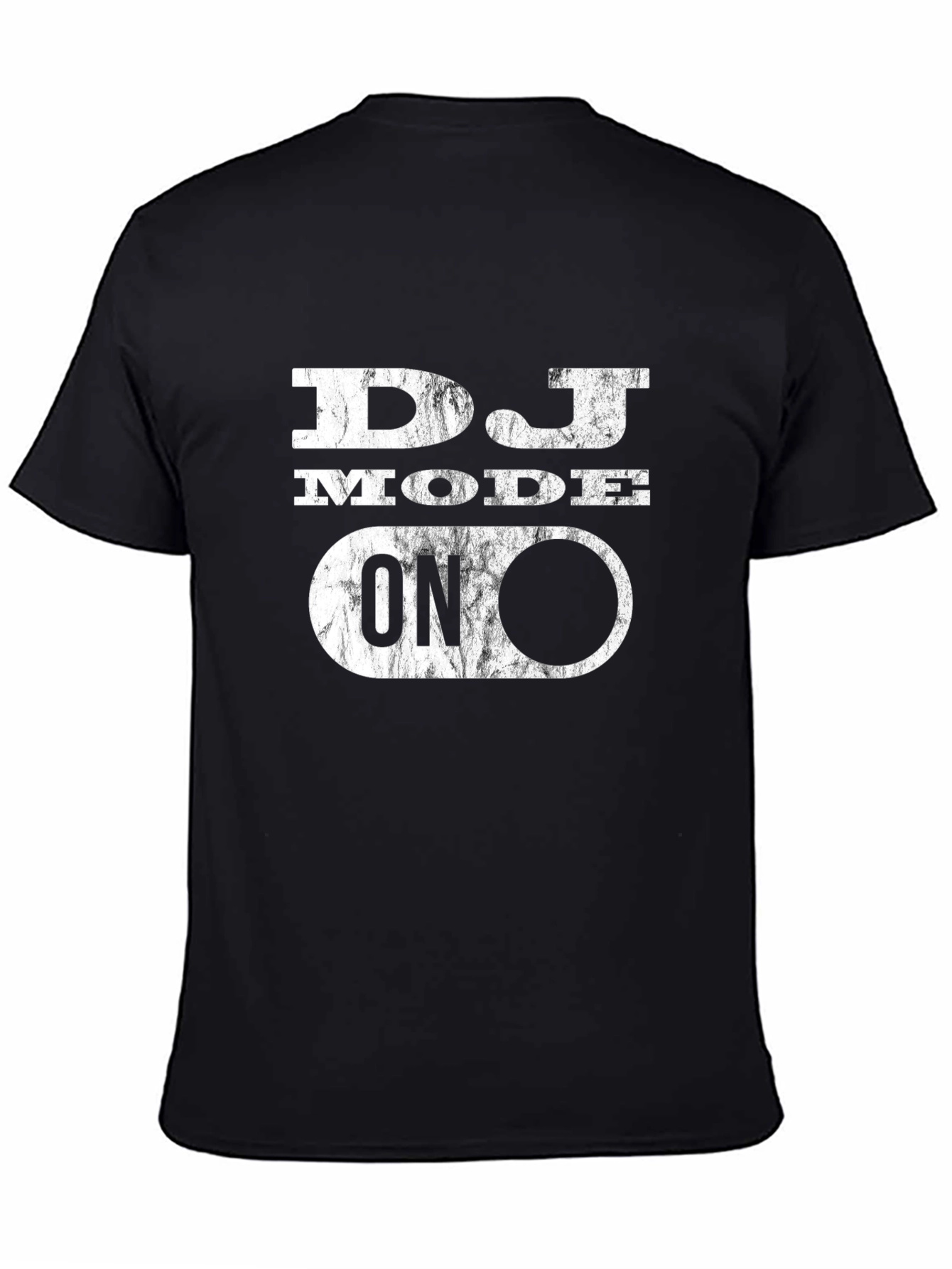 DJ Mode On Black T-Shirt - Music Lover Tee