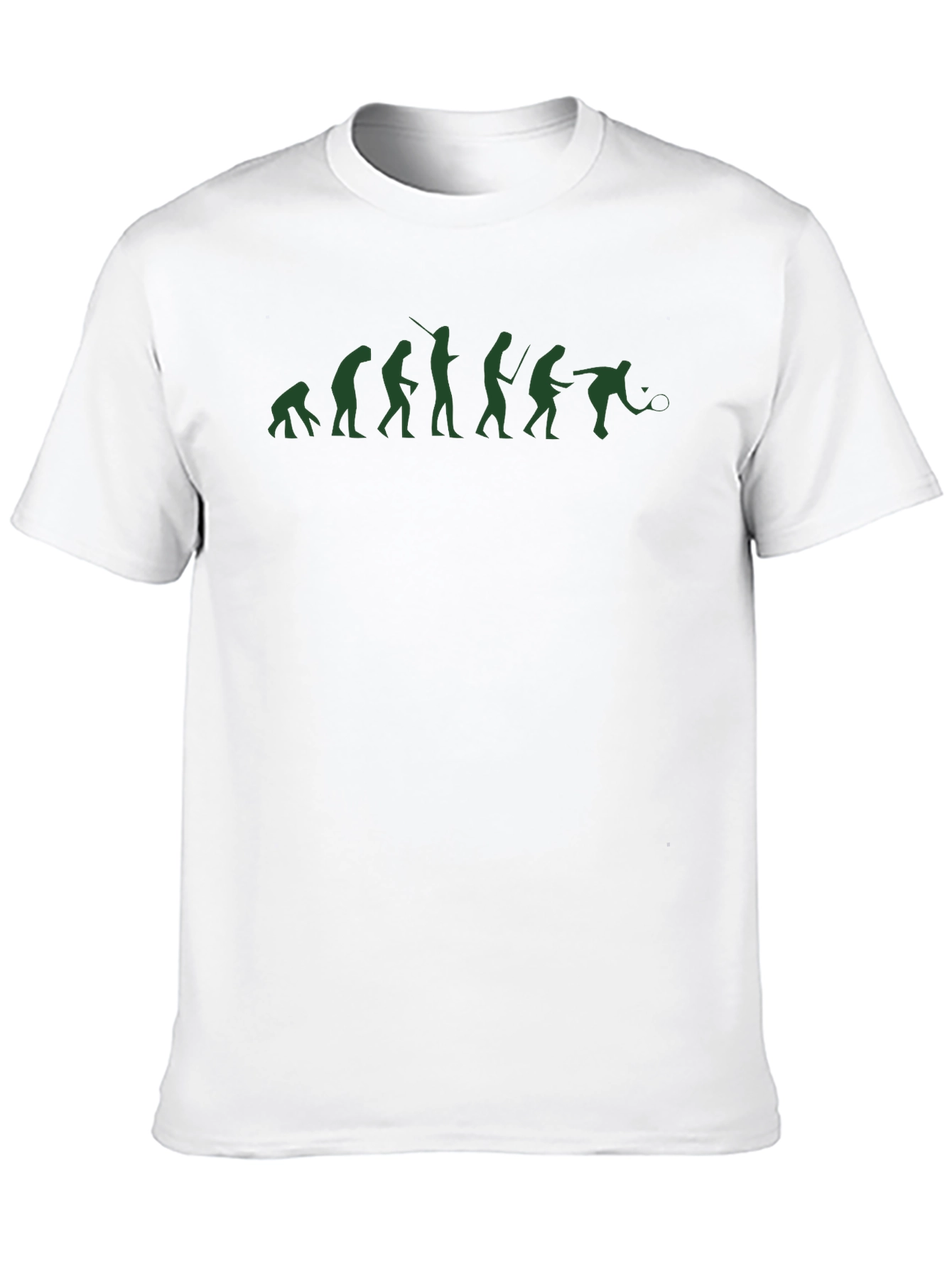 Evolution of Tennis Mens Black T-Shirt