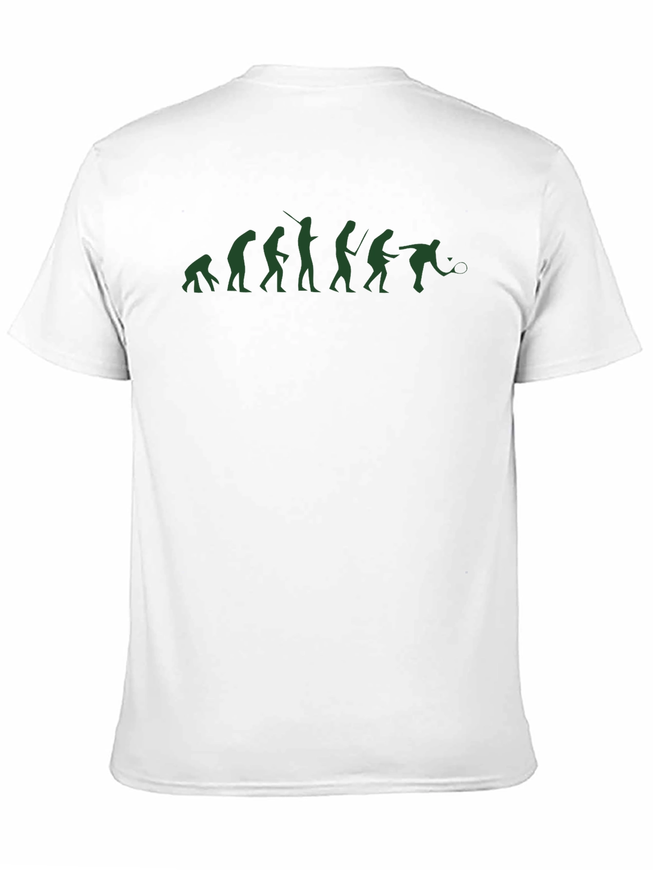 Evolution of Tennis Mens Black T-Shirt