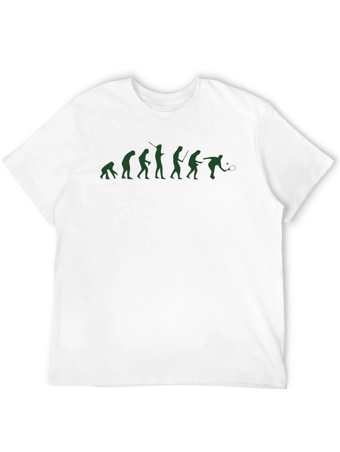 Evolution of Tennis Mens Black T-Shirt