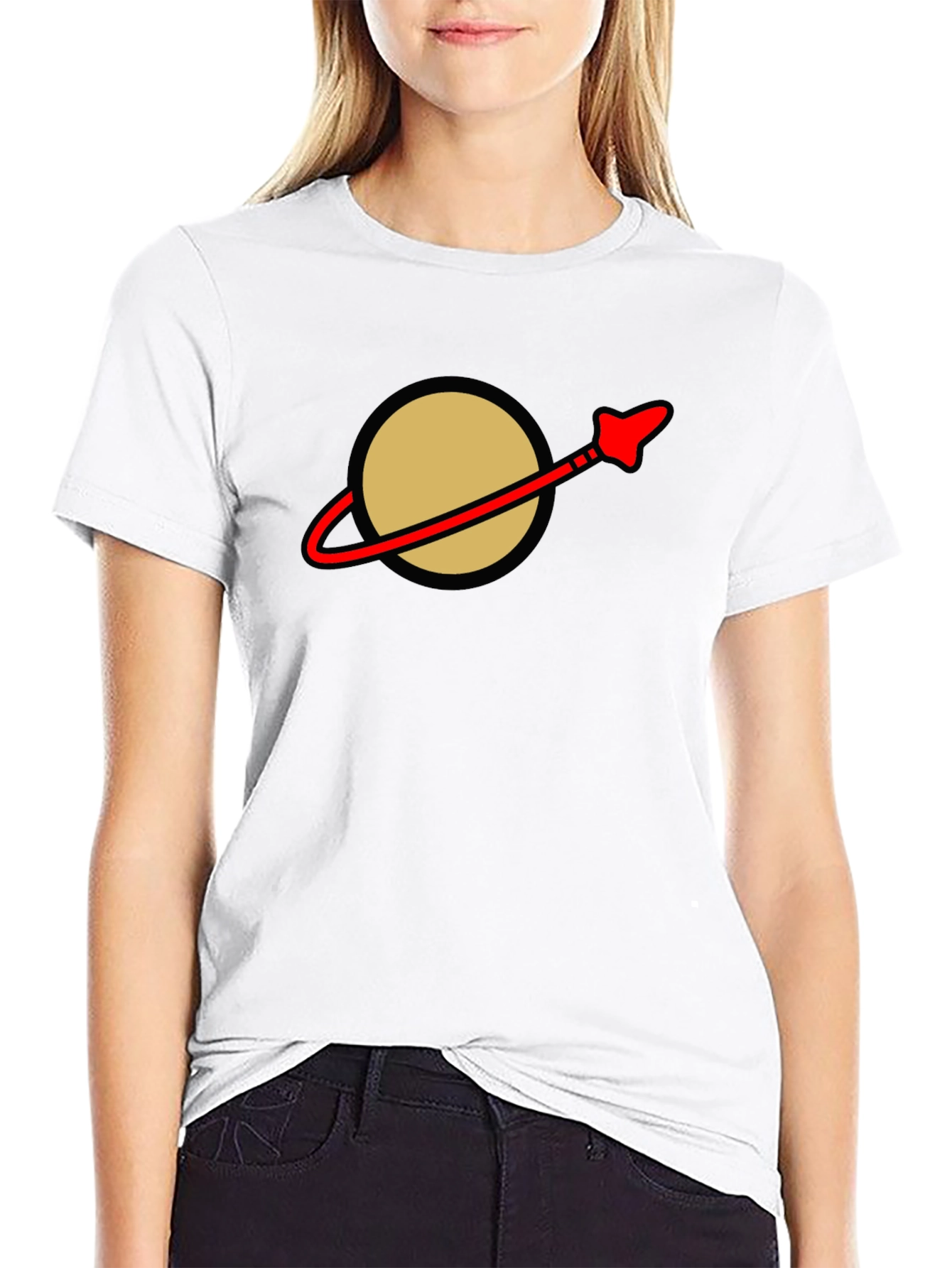 Classic Space Logo Black T-Shirt