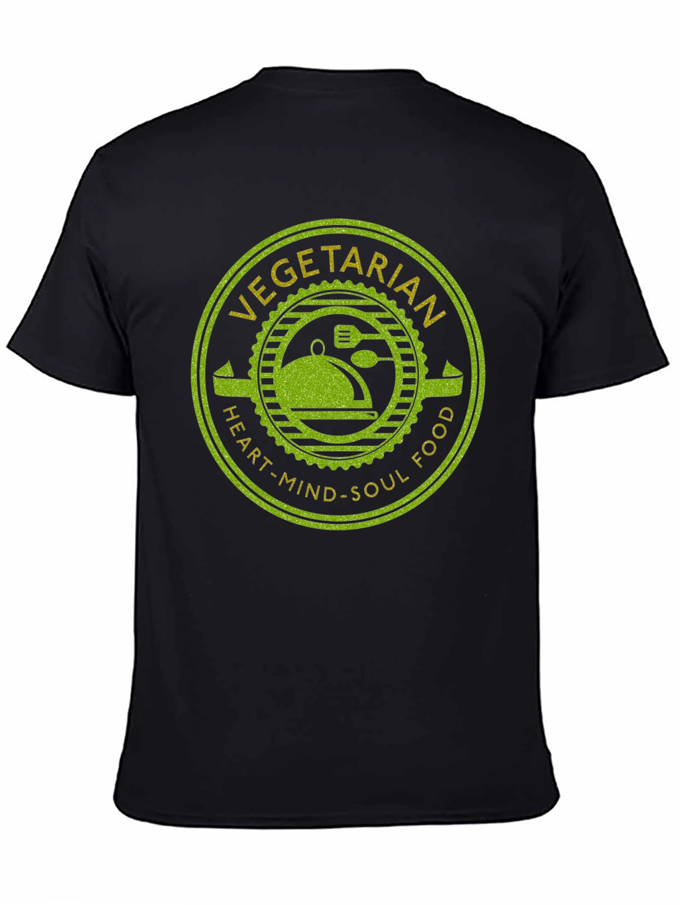 Vegetarian Heart-Mind-Soul Food T-Shirt