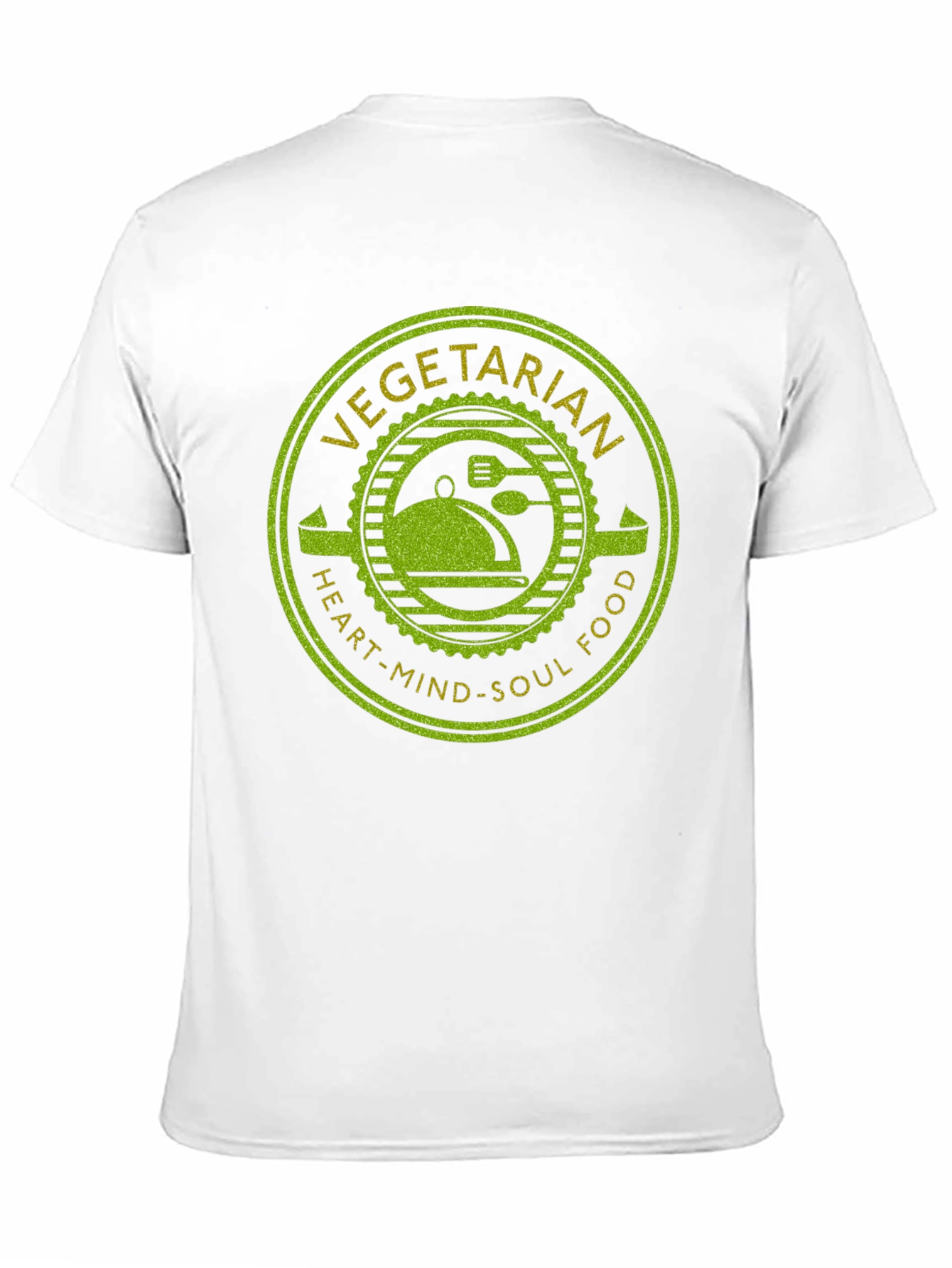 Vegetarian Heart-Mind-Soul Food T-Shirt