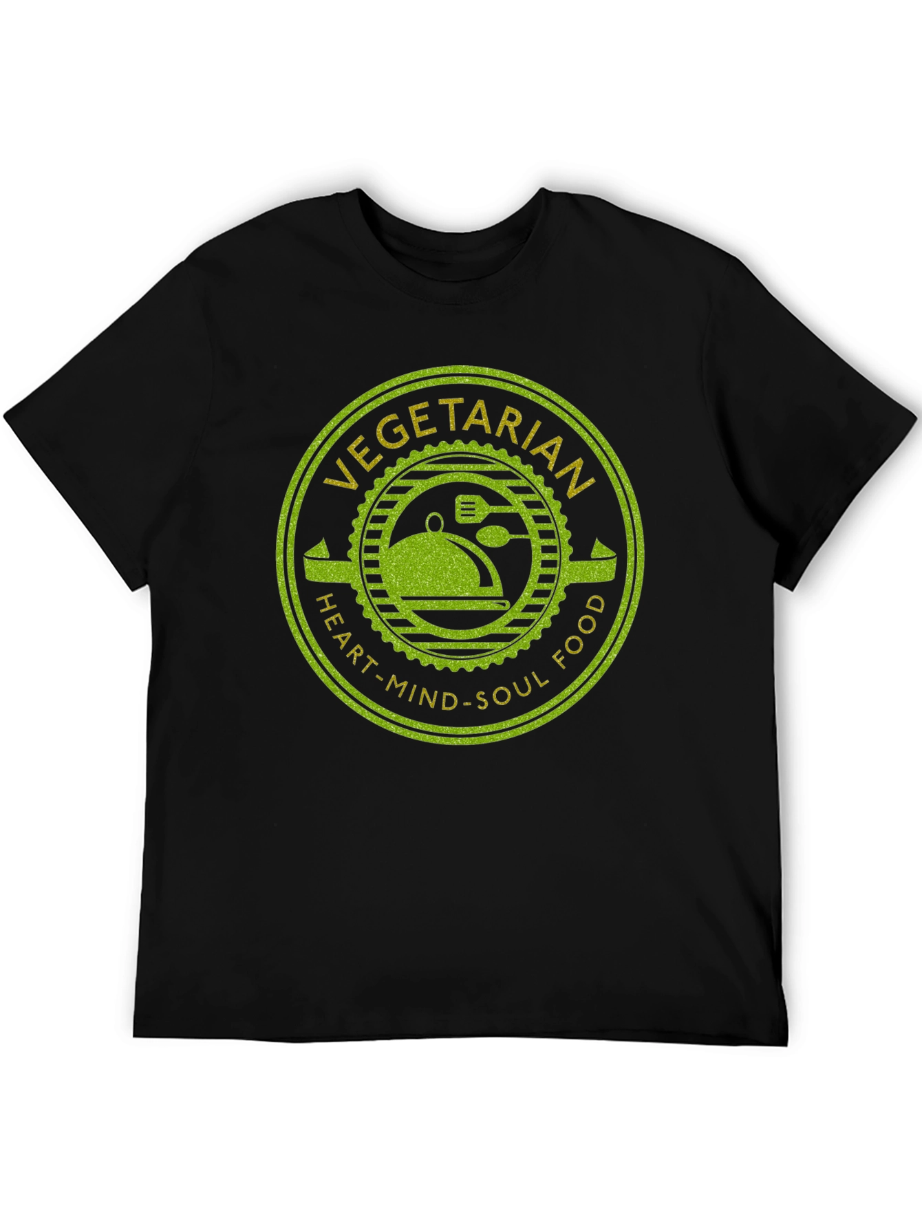Vegetarian Heart-Mind-Soul Food T-Shirt
