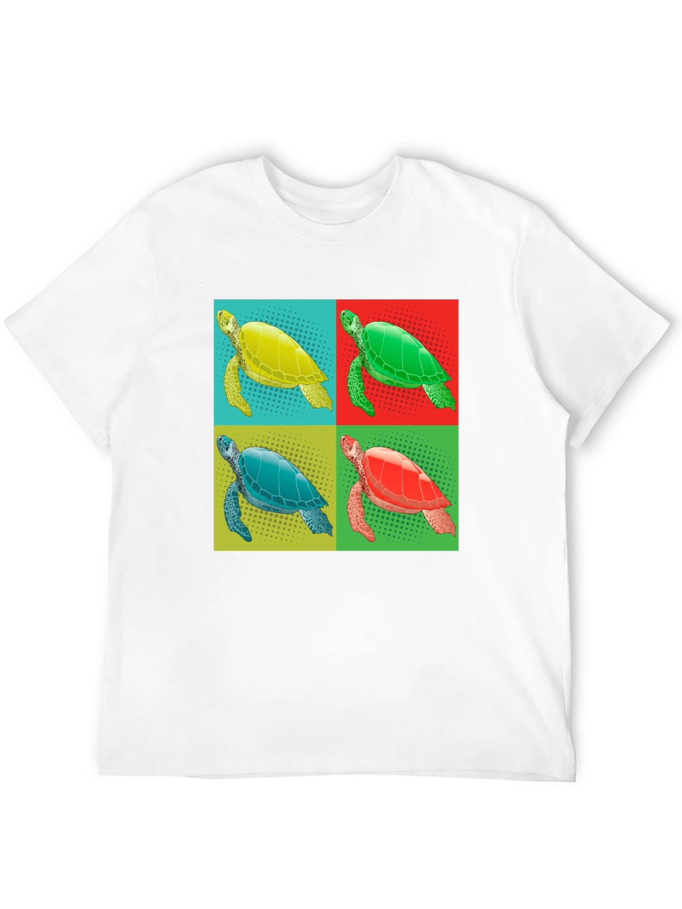 Turtle Pop Art Graphic Tee