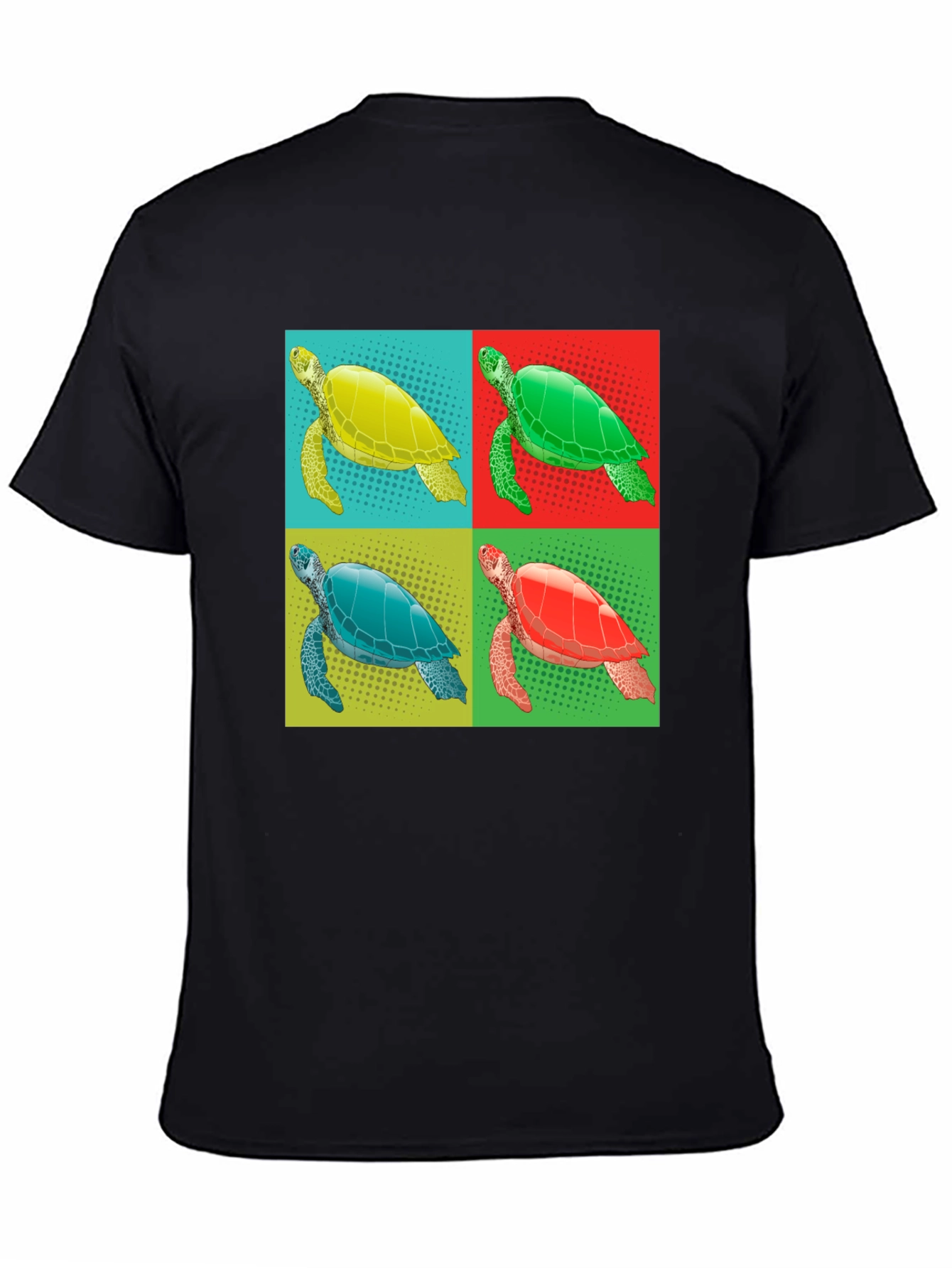 Turtle Pop Art Graphic Tee