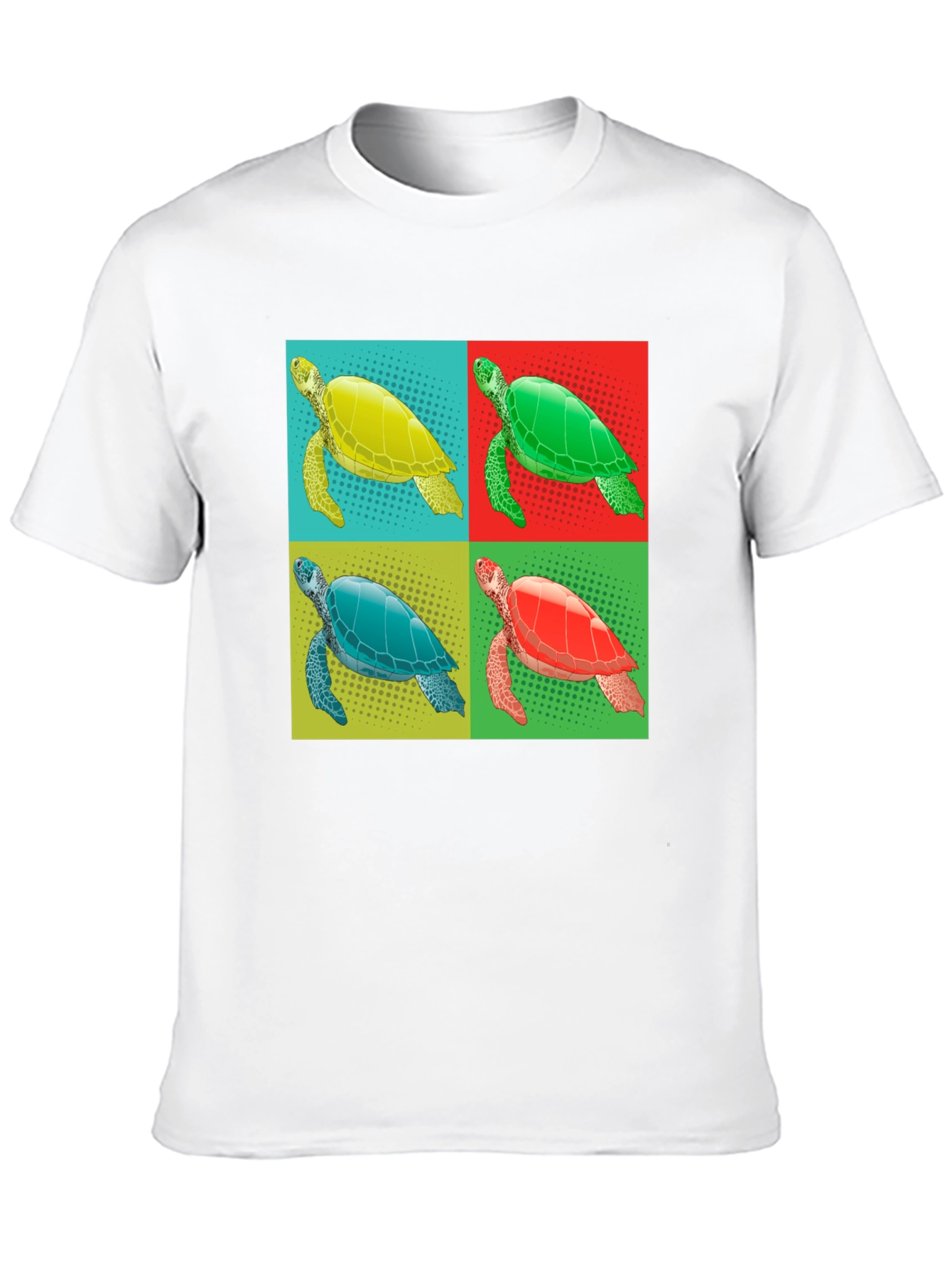 Turtle Pop Art Graphic Tee