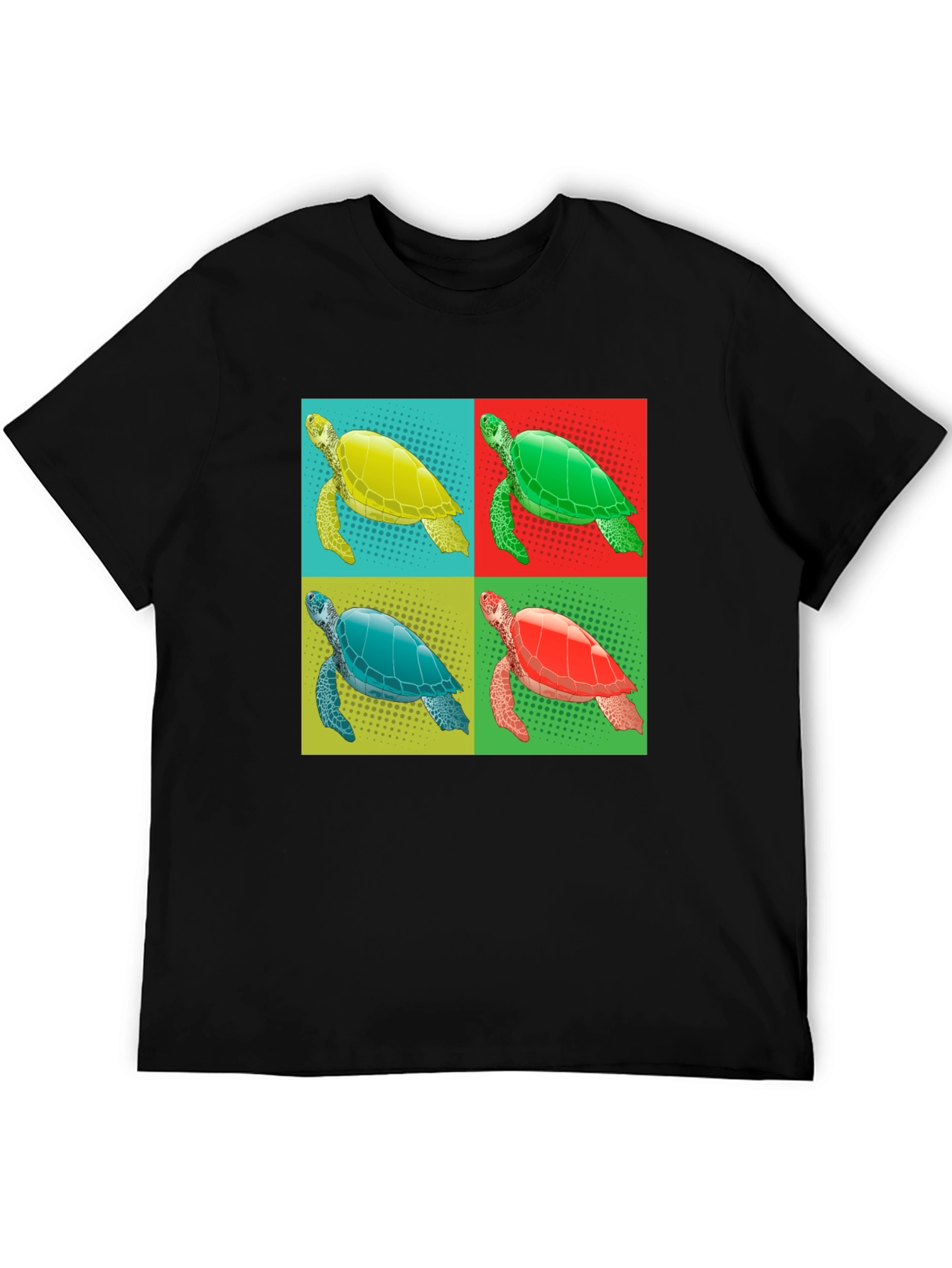 Turtle Pop Art Graphic Tee