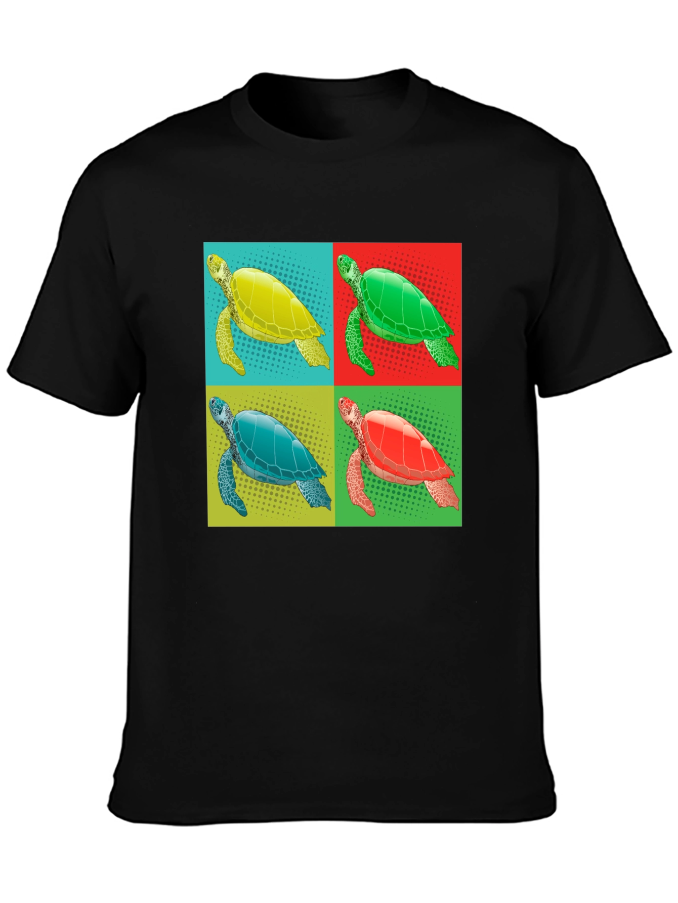 Turtle Pop Art Graphic Tee