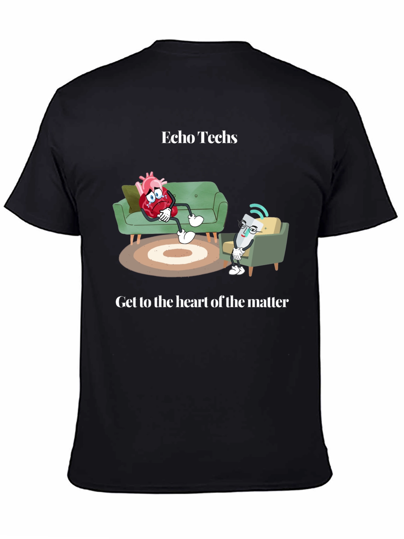 Echo Techs Heart Therapy T-Shirt