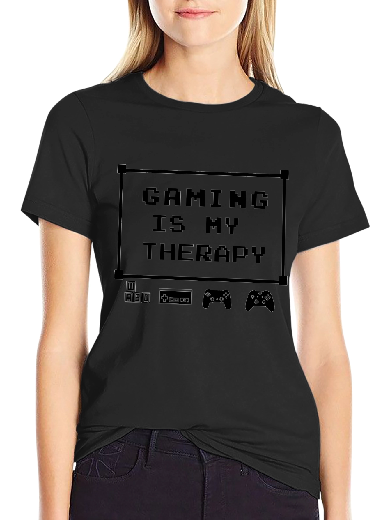 Gaming is My Therapy T-Shirt - Gamer Apparel