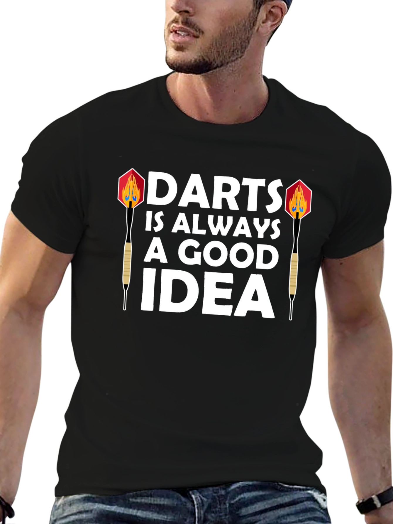 Darts is Always a Good Idea Graphic Tee