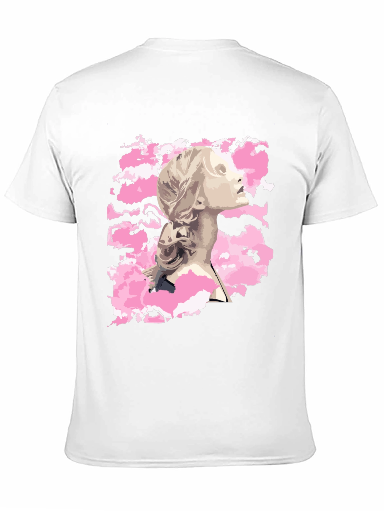 Statue Graphic T-Shirt - Unique Art Tee