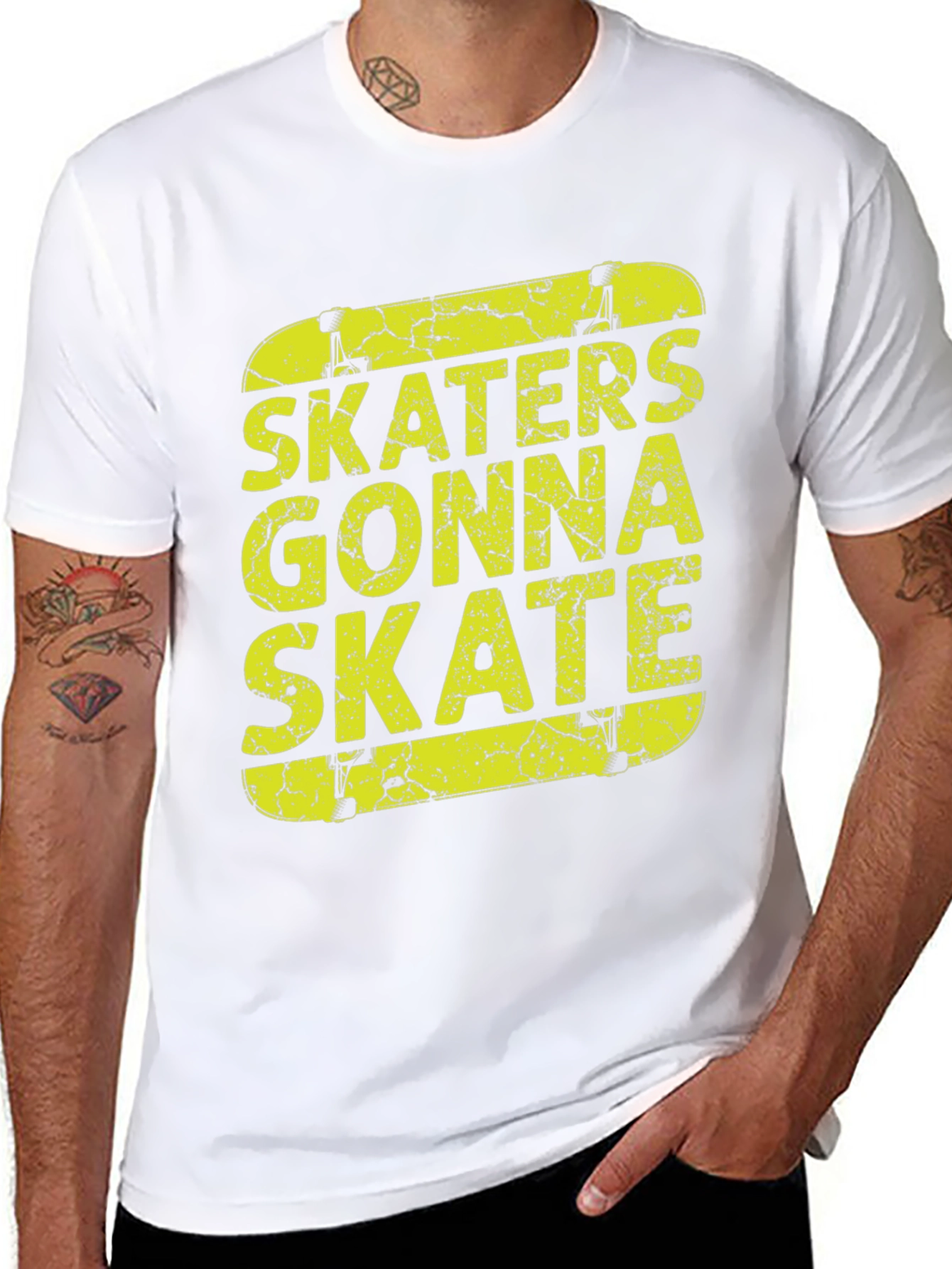 Skaters Gonna Skate Graphic Tee