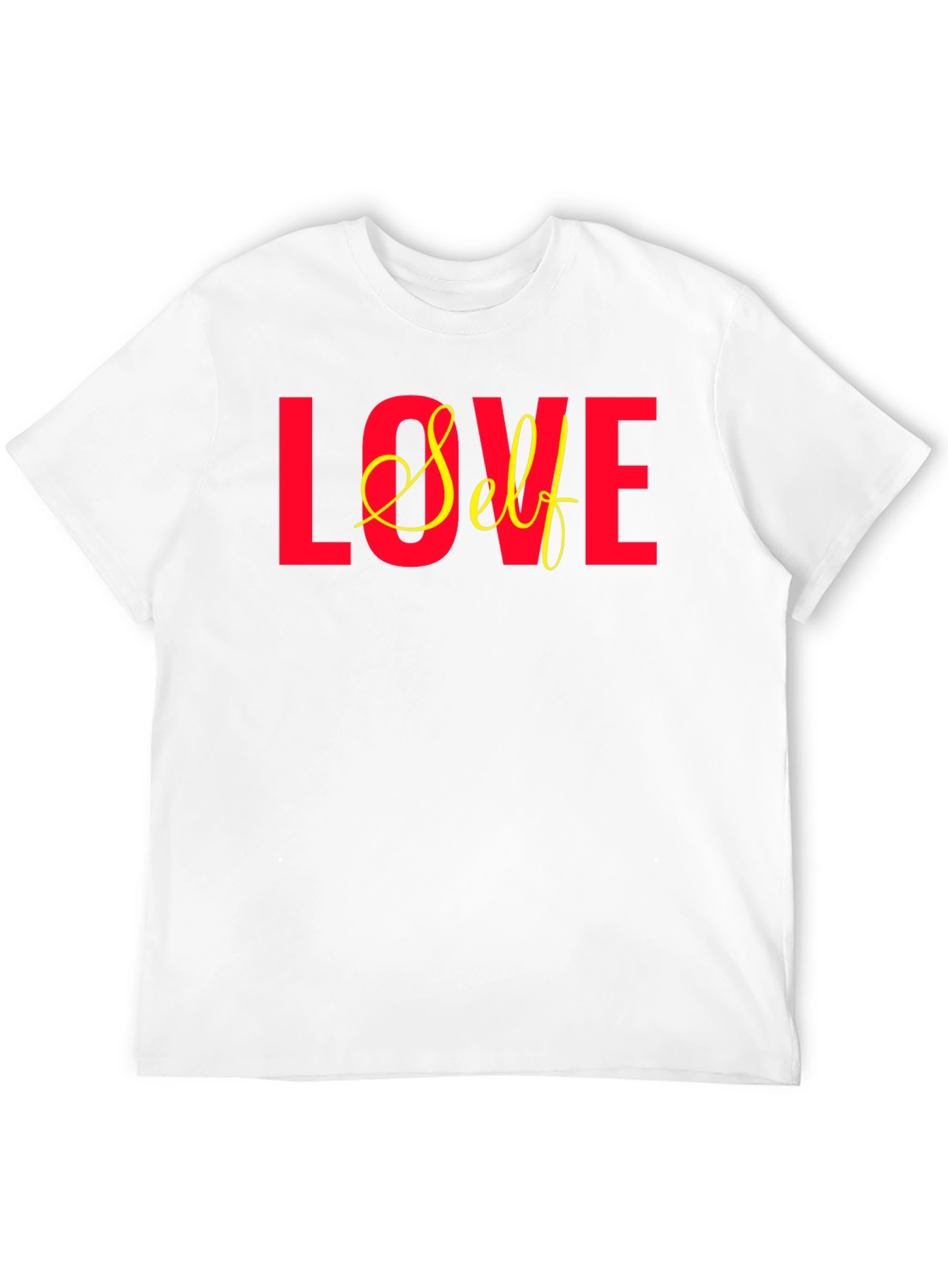 Love Self Graphic T-Shirt - Black
