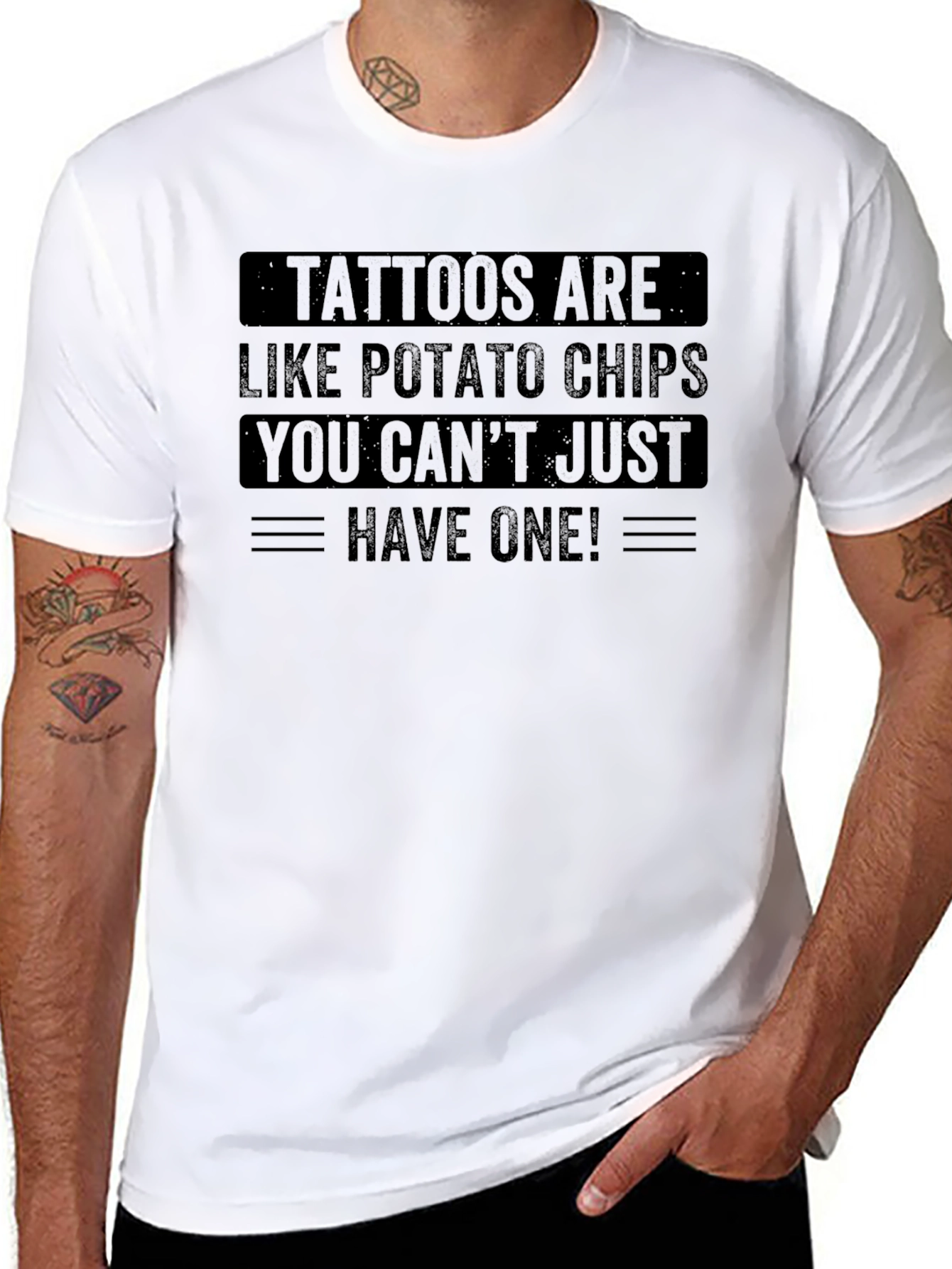 Tattoos are Like Potato Chips T-Shirt