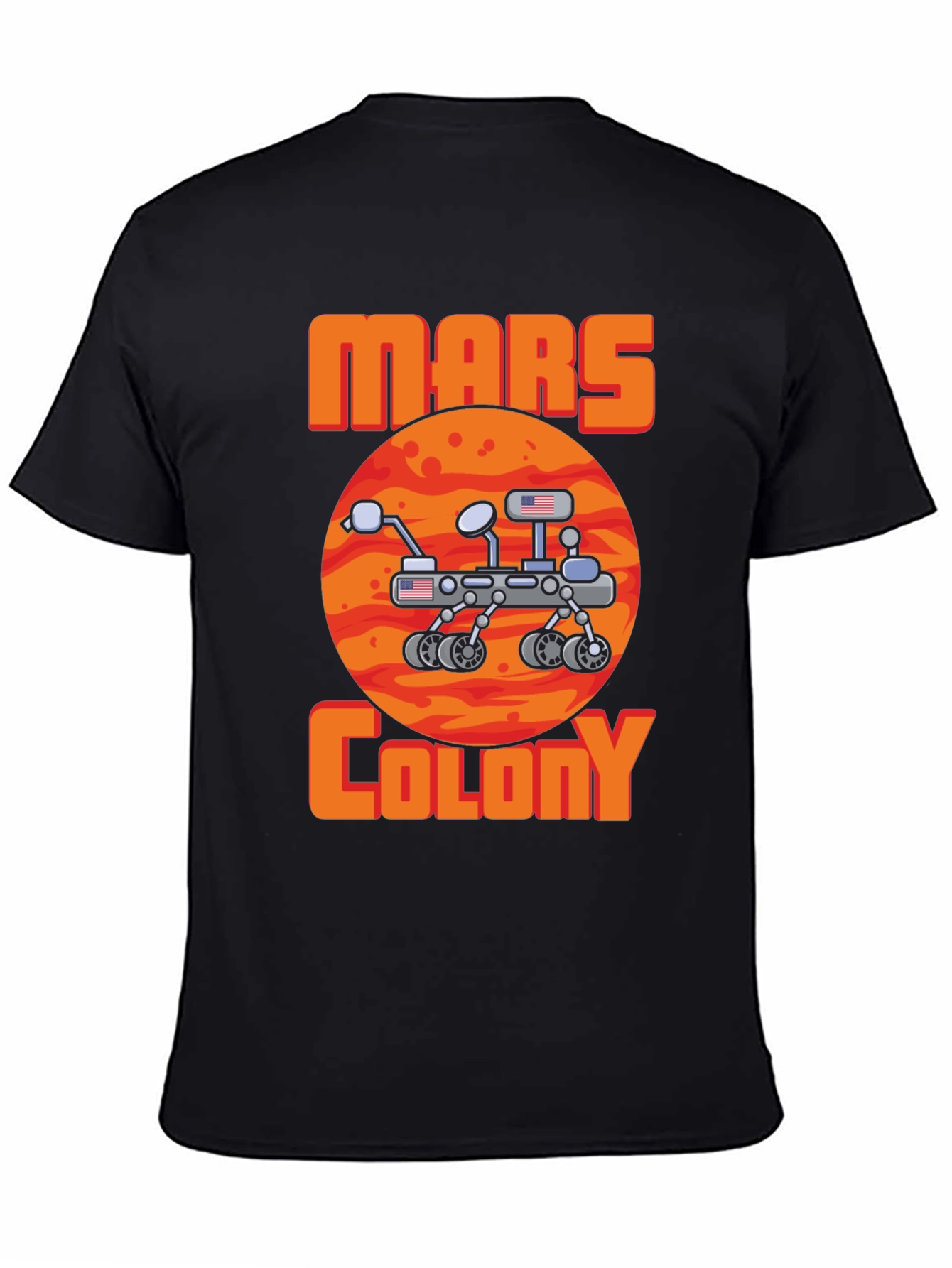 Mars Colony T-Shirt - Space Exploration Tee