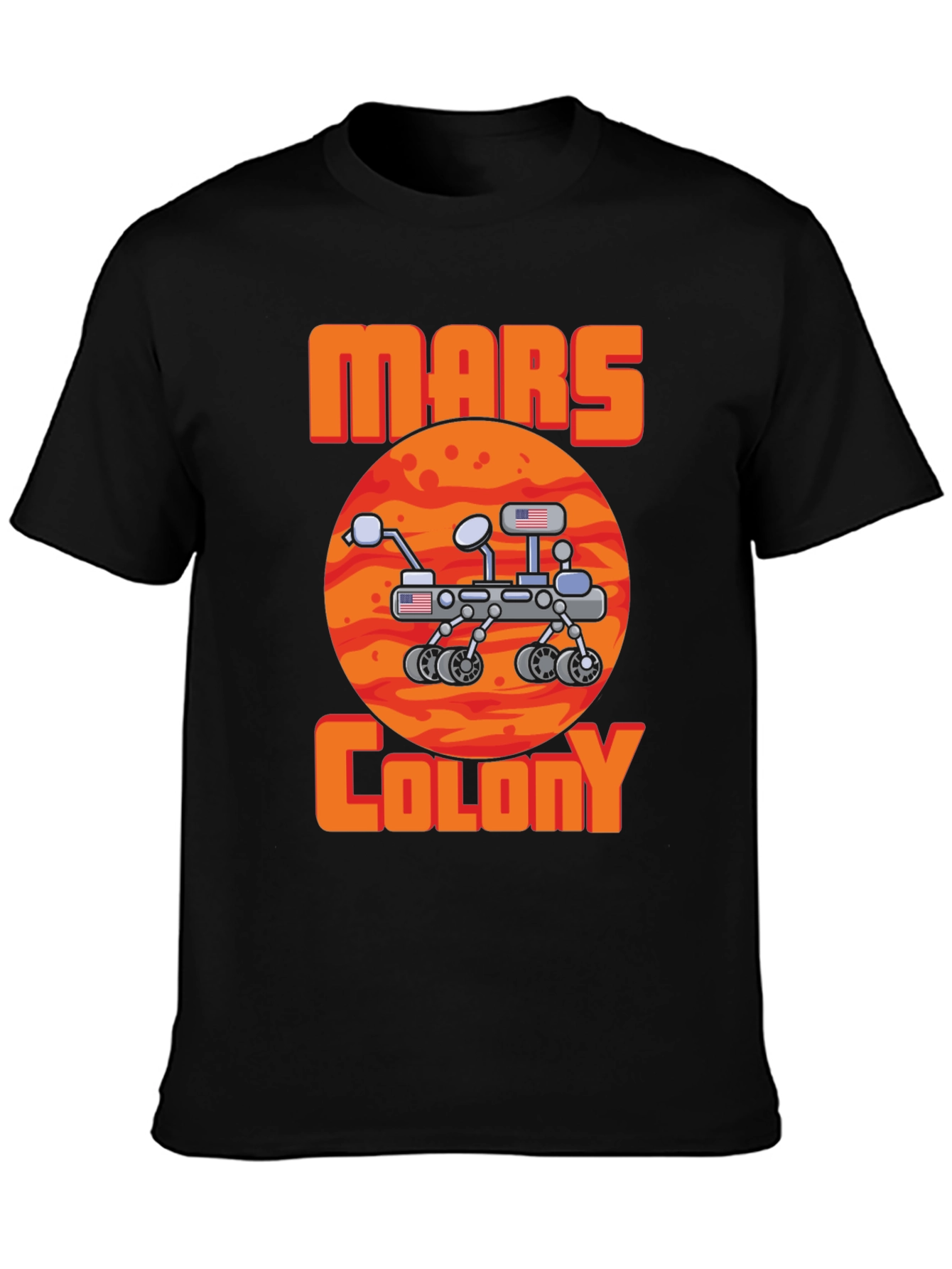 Mars Colony T-Shirt - Space Exploration Tee