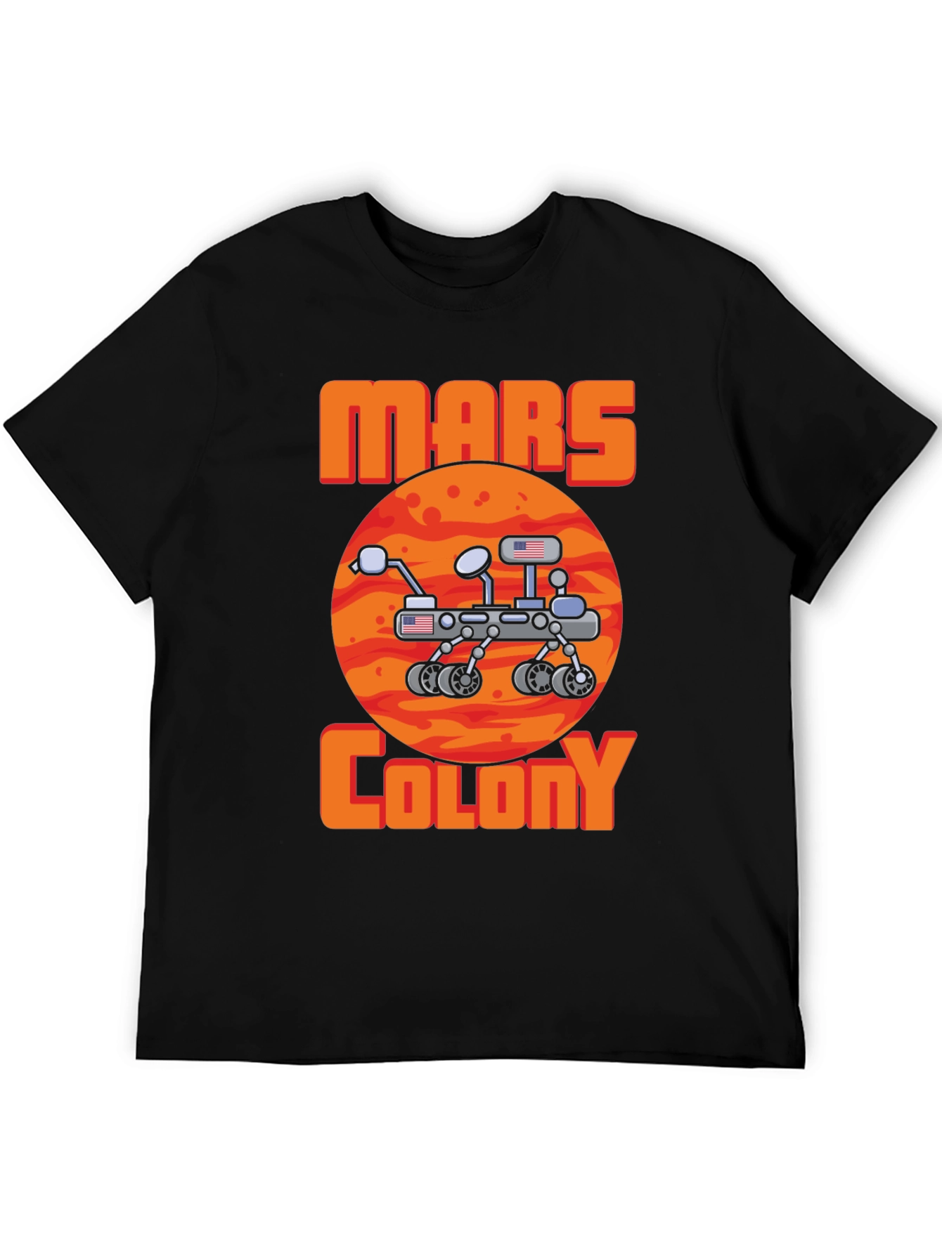 Mars Colony T-Shirt - Space Exploration Tee