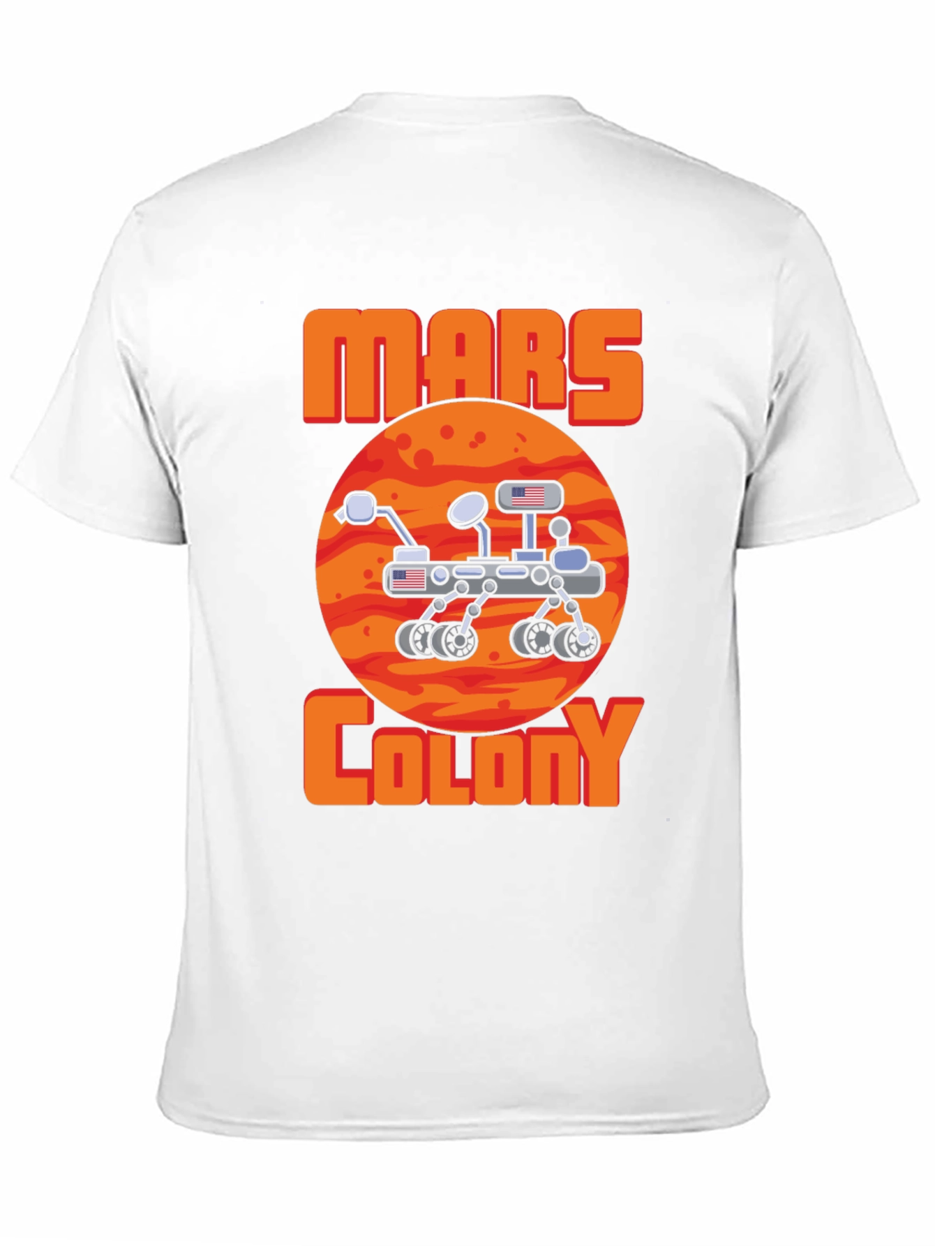 Mars Colony T-Shirt - Space Exploration Tee