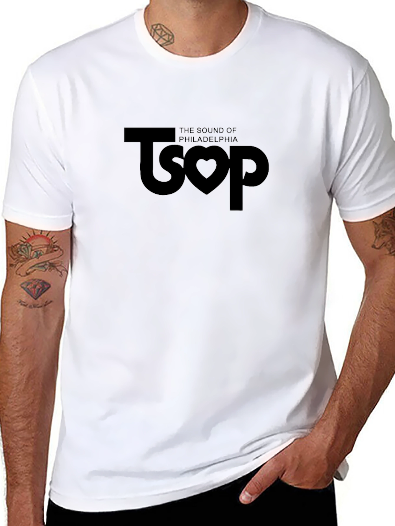 TSOP: The Sound of Philadelphia Black T-Shirt