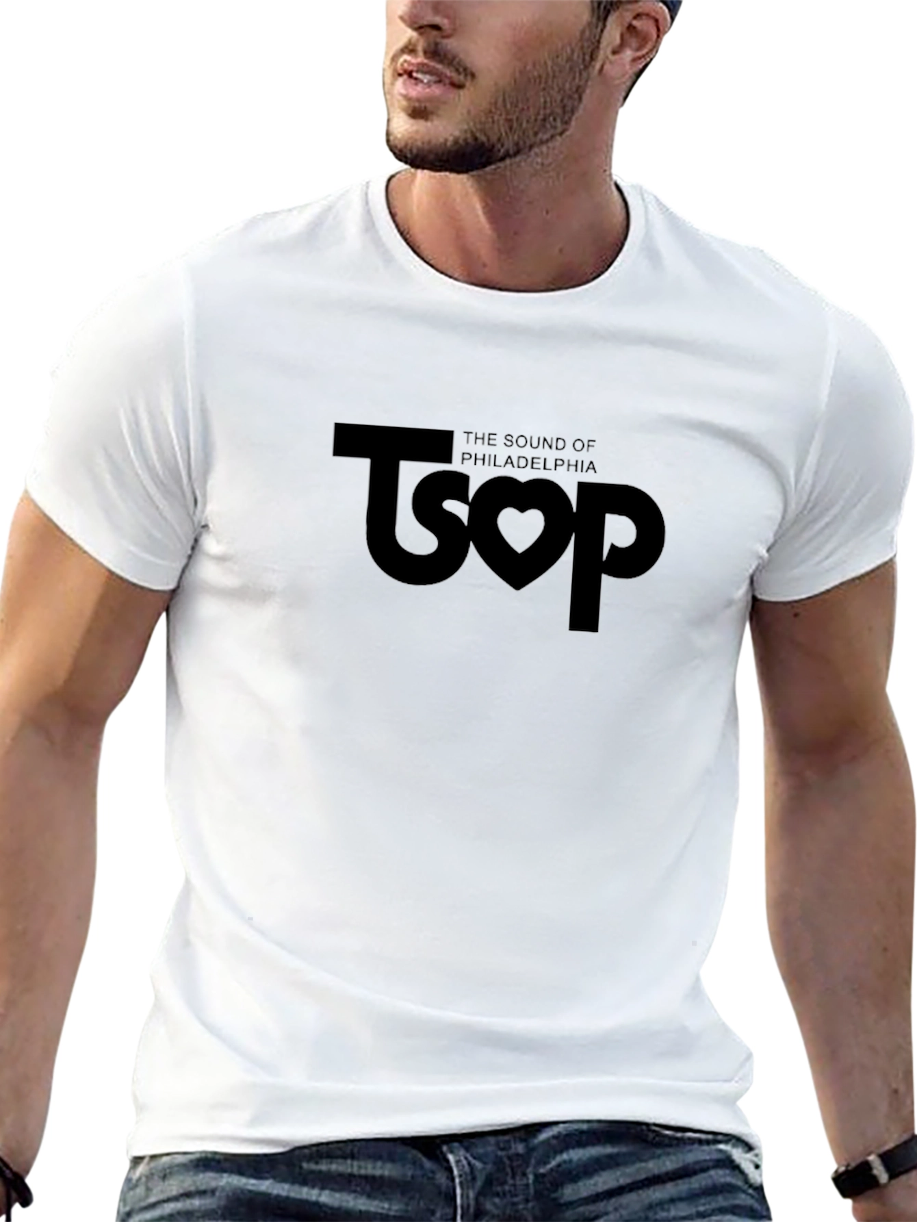TSOP: The Sound of Philadelphia Black T-Shirt