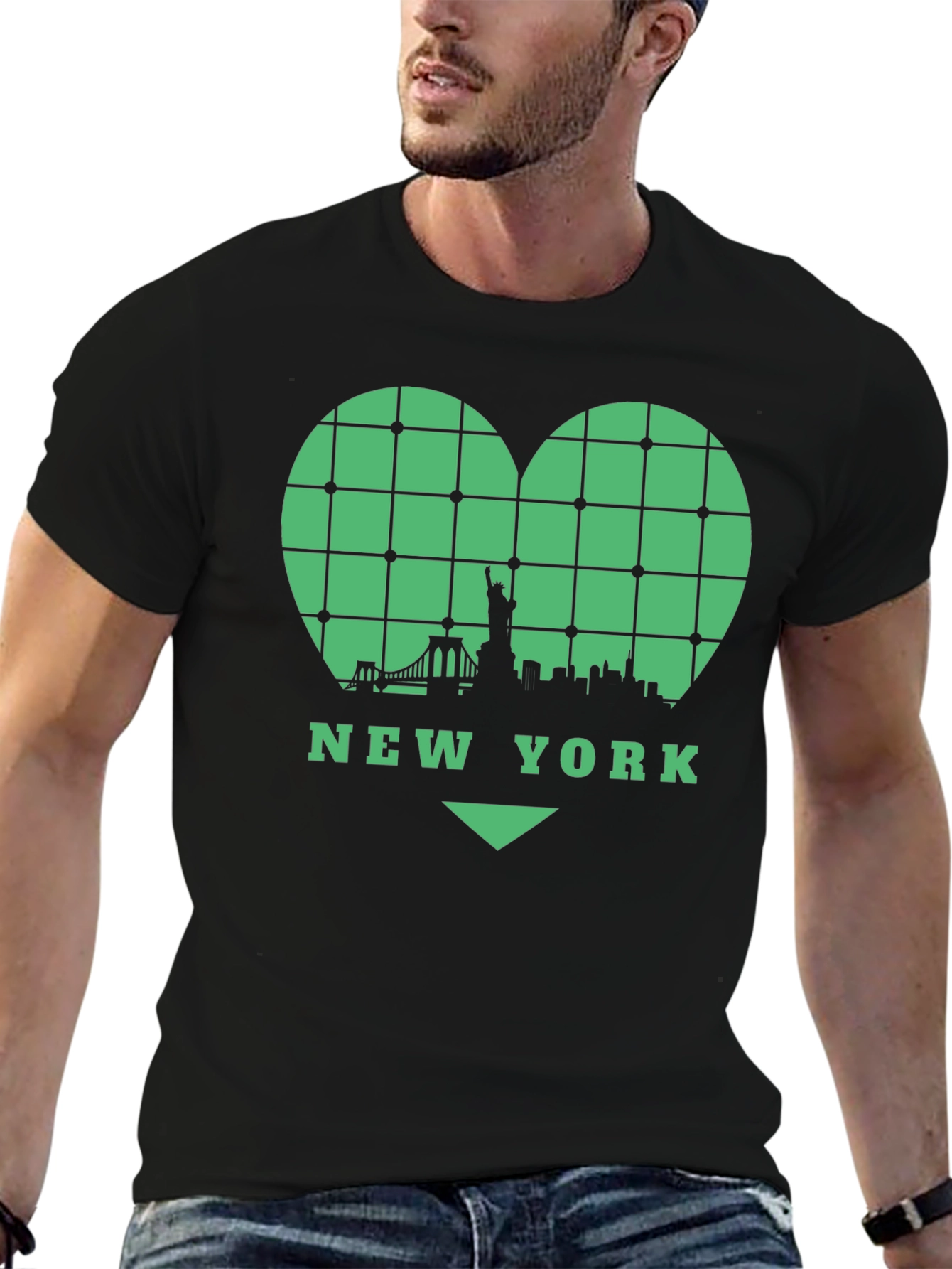 New York City Skyline Graphic Tee