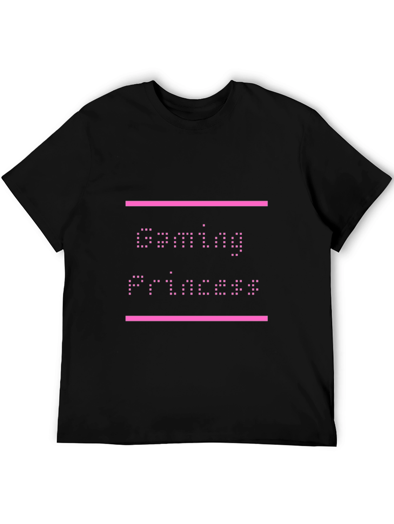 Gaming Princess Black T-Shirt - Gamer Girl Style